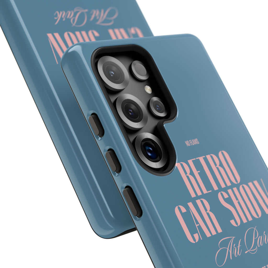 Retro Car Show Phone Case — Vintage Classic Auto Design