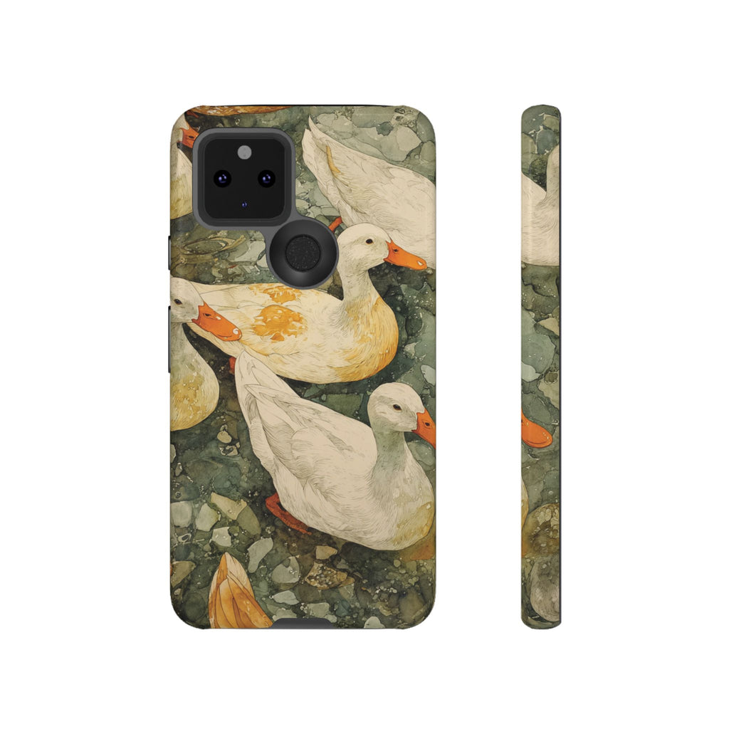 Duck-Themed Phone Case, Quirky Phone Cover, Nature Lover Gift