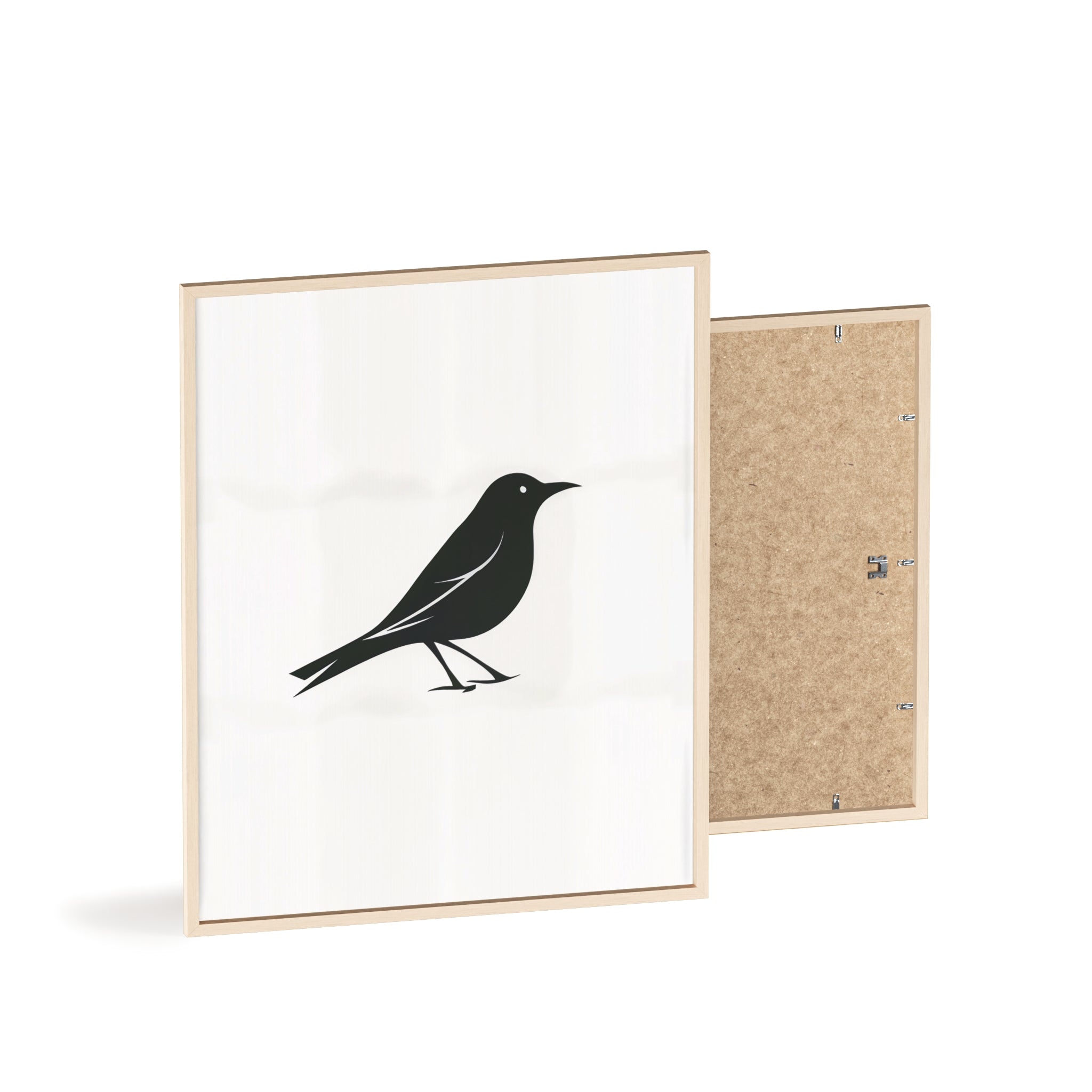The Oriole Principle: A Study in Minimal Form – Framed Poster