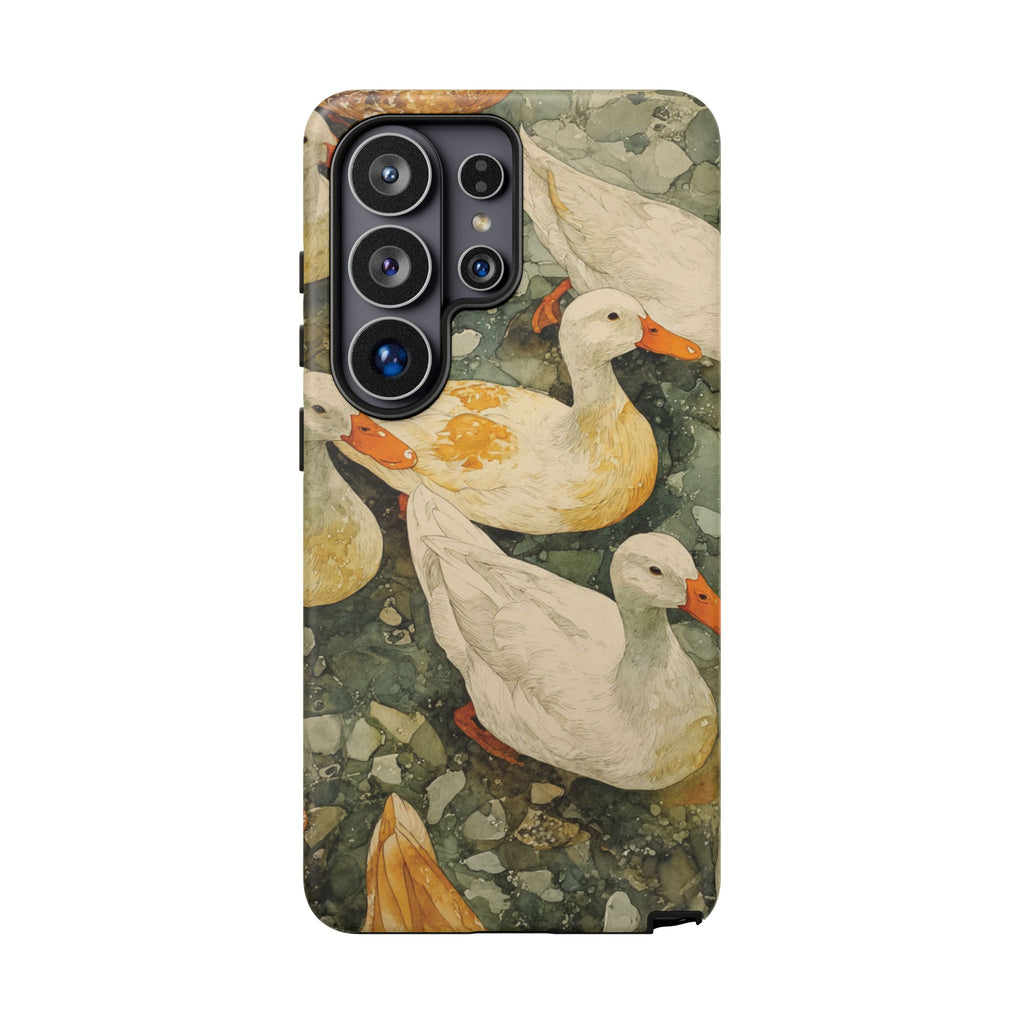 Duck-Themed Phone Case, Quirky Phone Cover, Nature Lover Gift