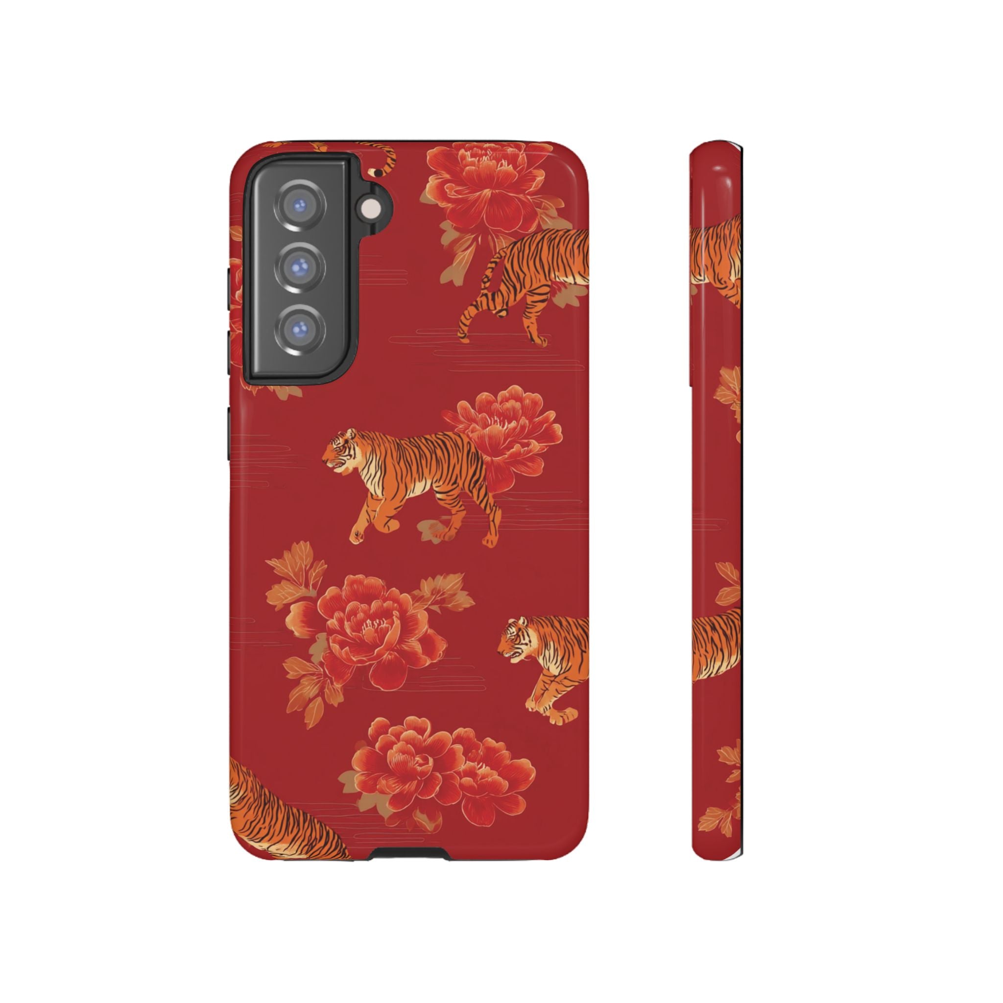 Bold Tiger Phone Case, Wild Animal Lover Gift, Stylish Phone Cover