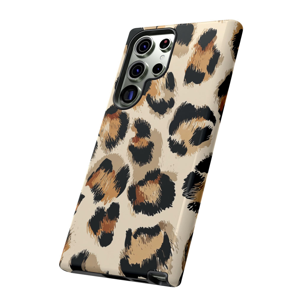 Stylish Leopard Print Phone Case, Animal Print, Tough Case, Gift for Her