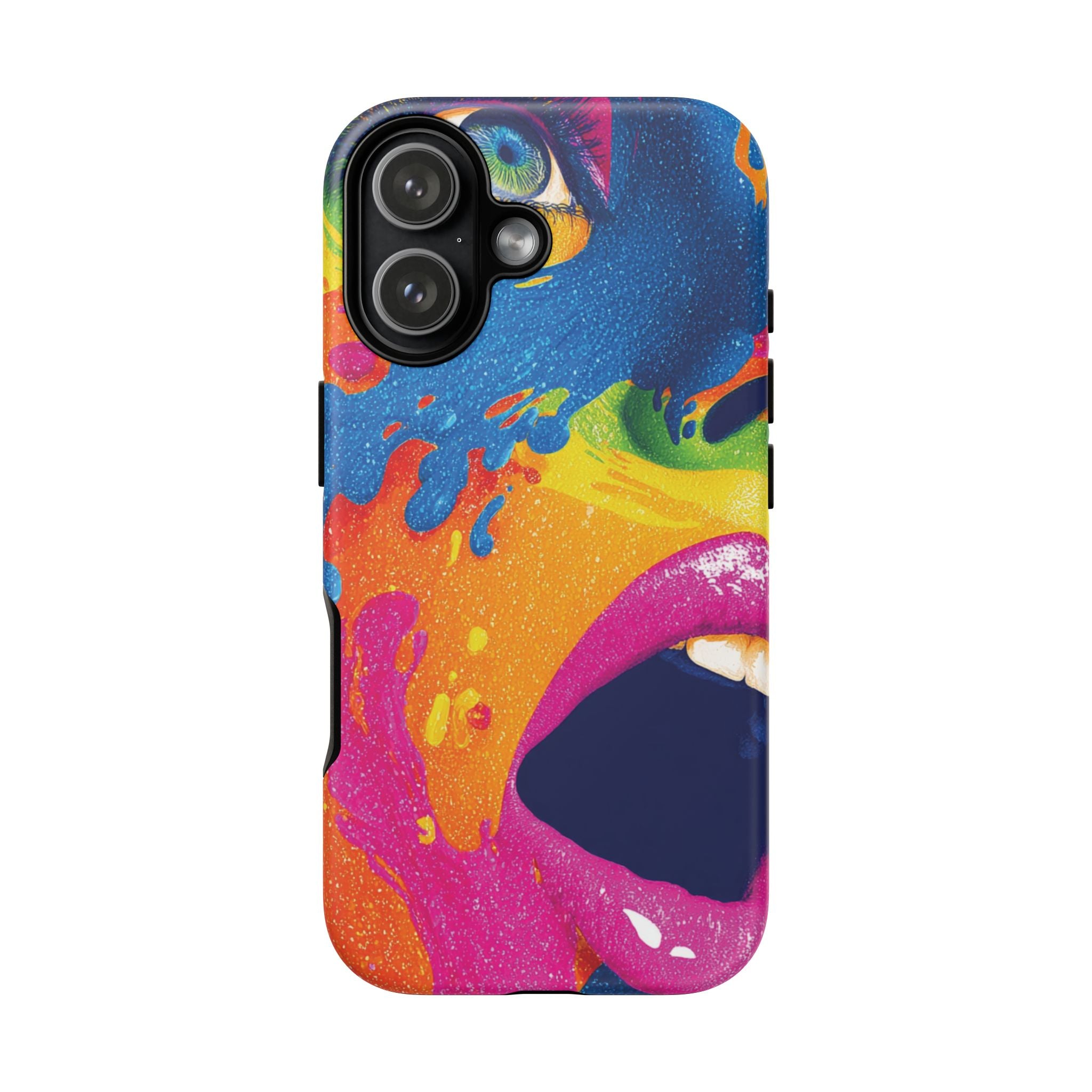 Lover, Colorful Phone Cover, Unique Gift for Artists, Fun Tech Accessory