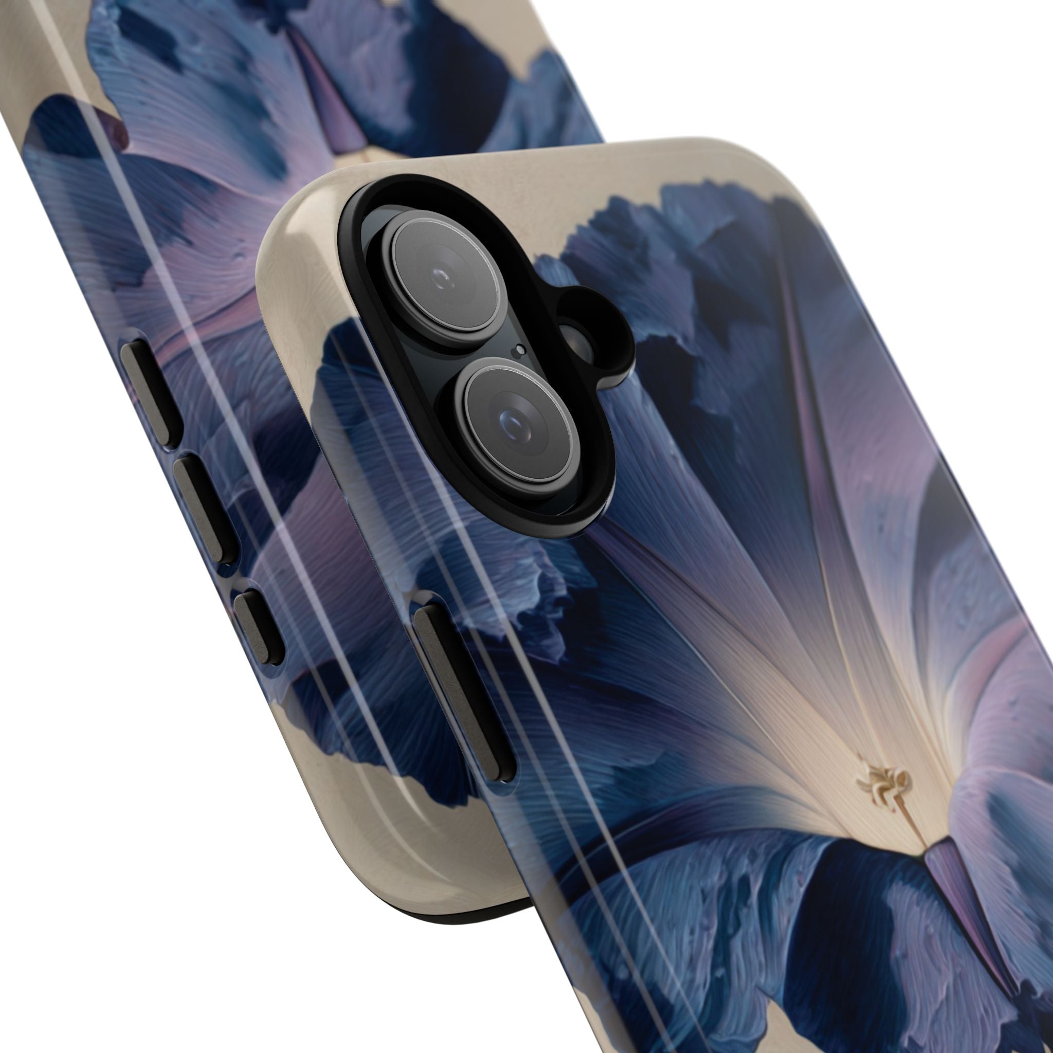 Floral Phone Case, Tough Cases with Purple Flower Design, Phone Accessories