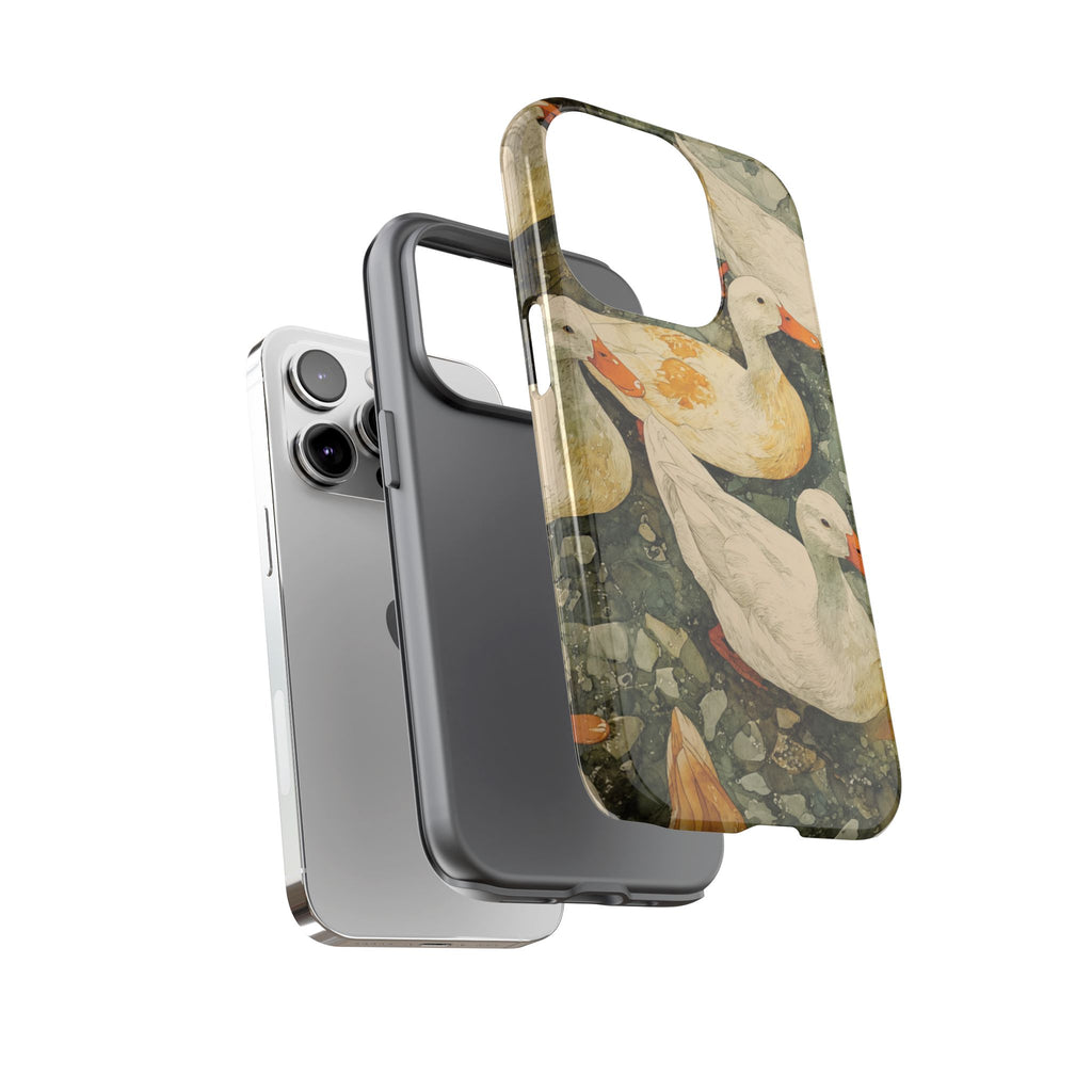 Duck-Themed Phone Case, Quirky Phone Cover, Nature Lover Gift