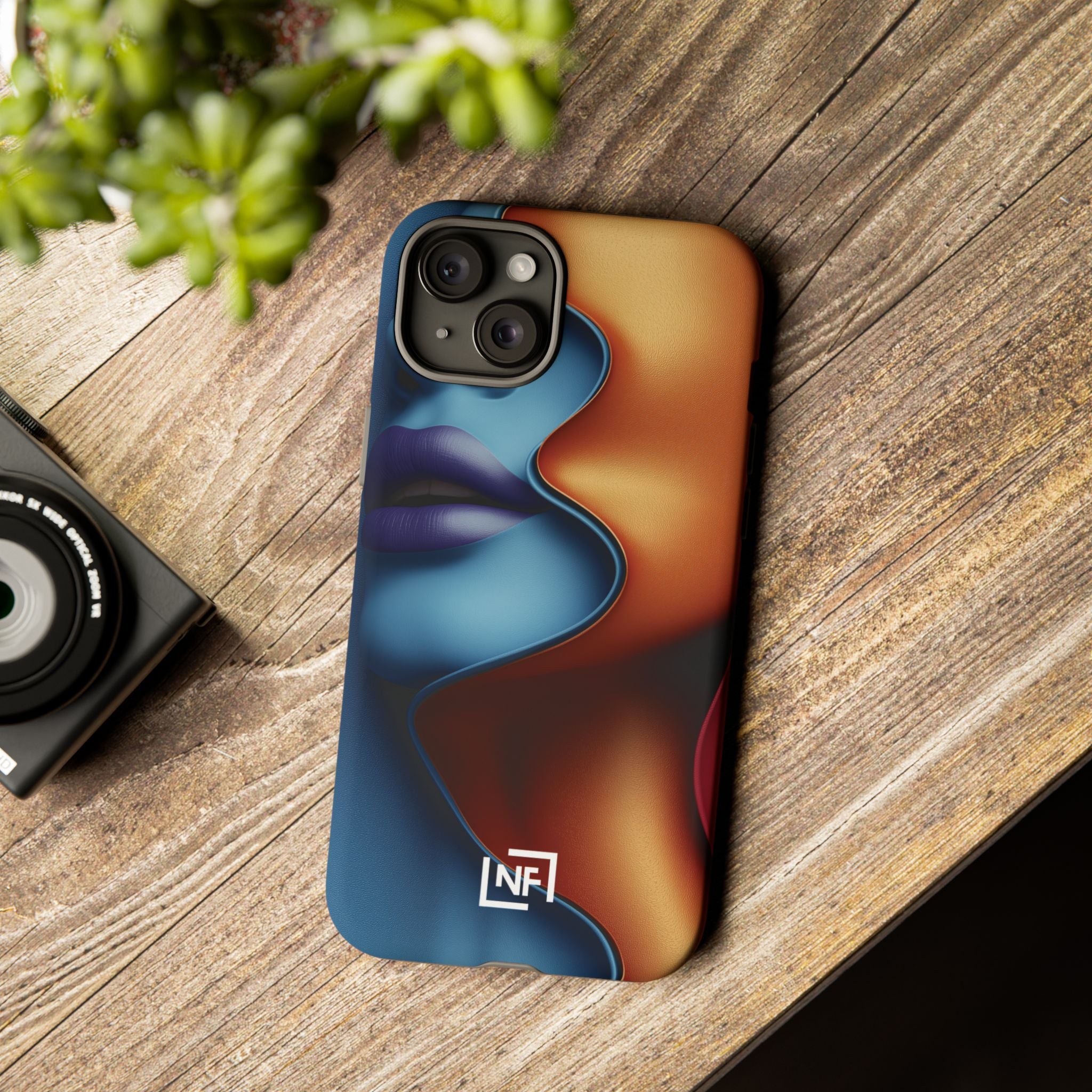 Duality in Motion — Tough Phone Case
