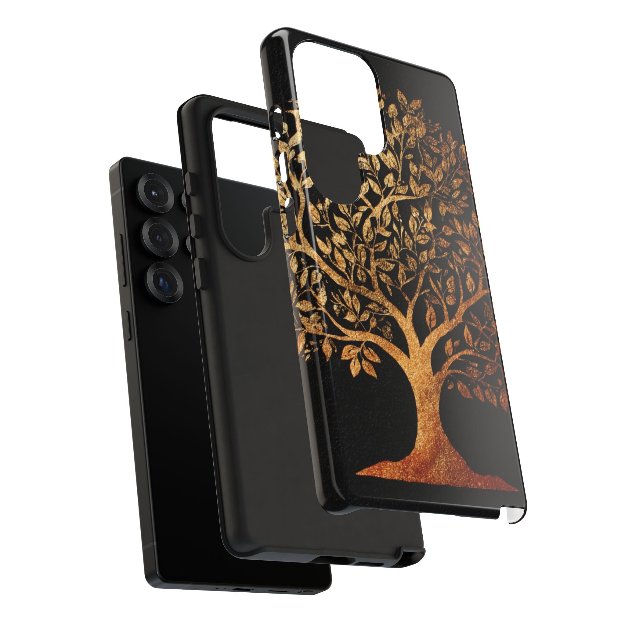 Golden Tree Phone Case, Tough Cases, Nature Lover Gift
