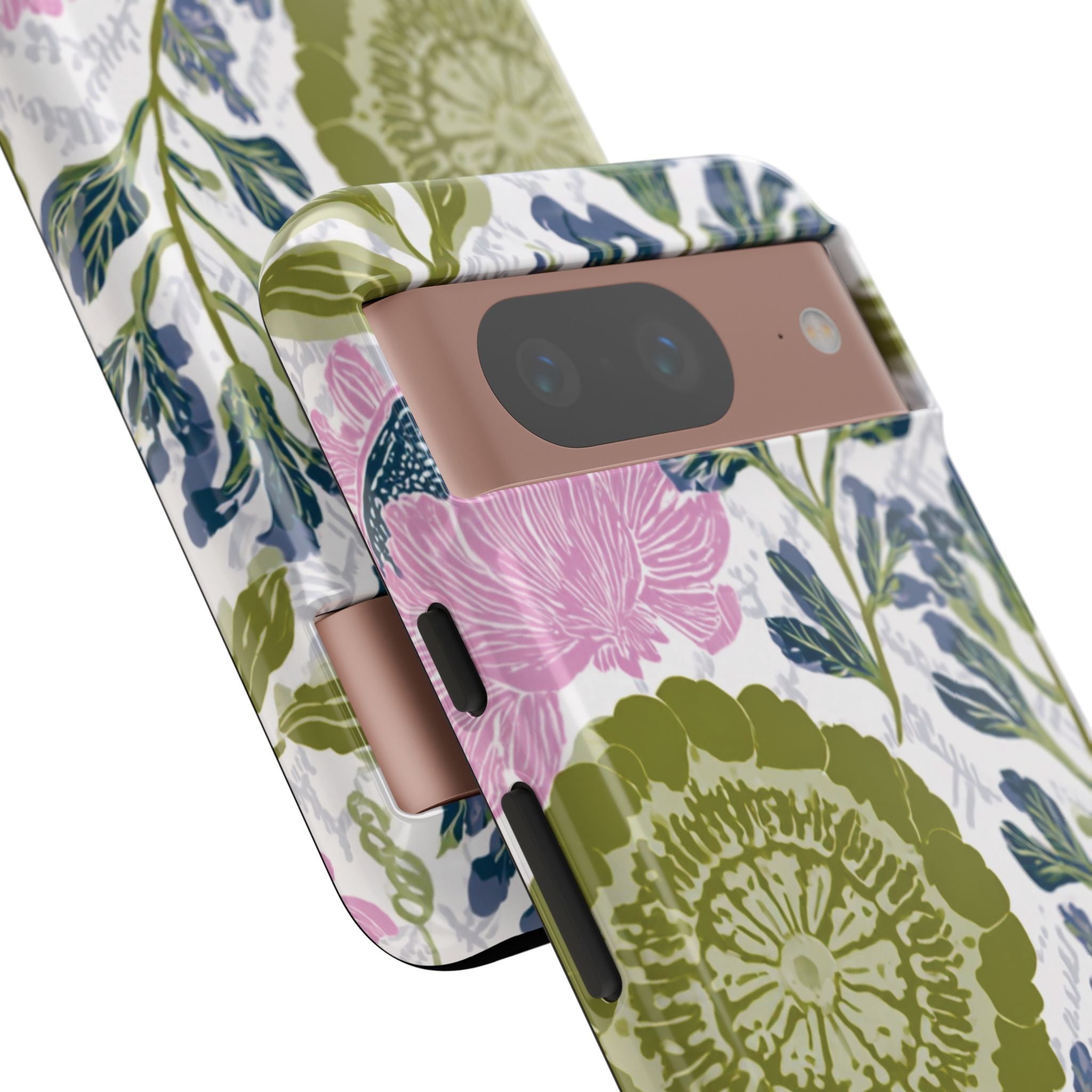 Floral Phone Case, Tough Cases with Elegant Design, Stylish Phone Accessories