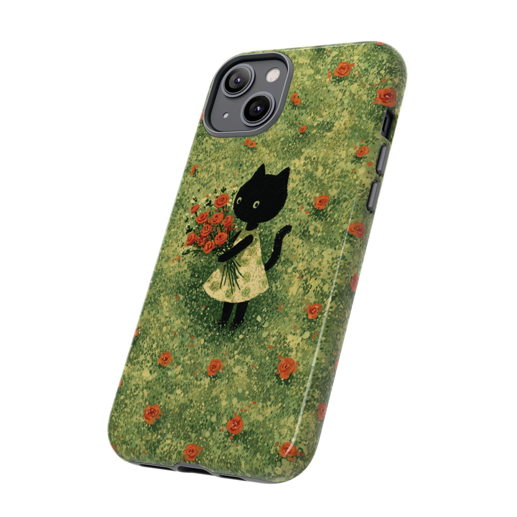 Cute Cat Tough Cases for Cat Lovers, Gifts for Her, Pet Owner Accessories