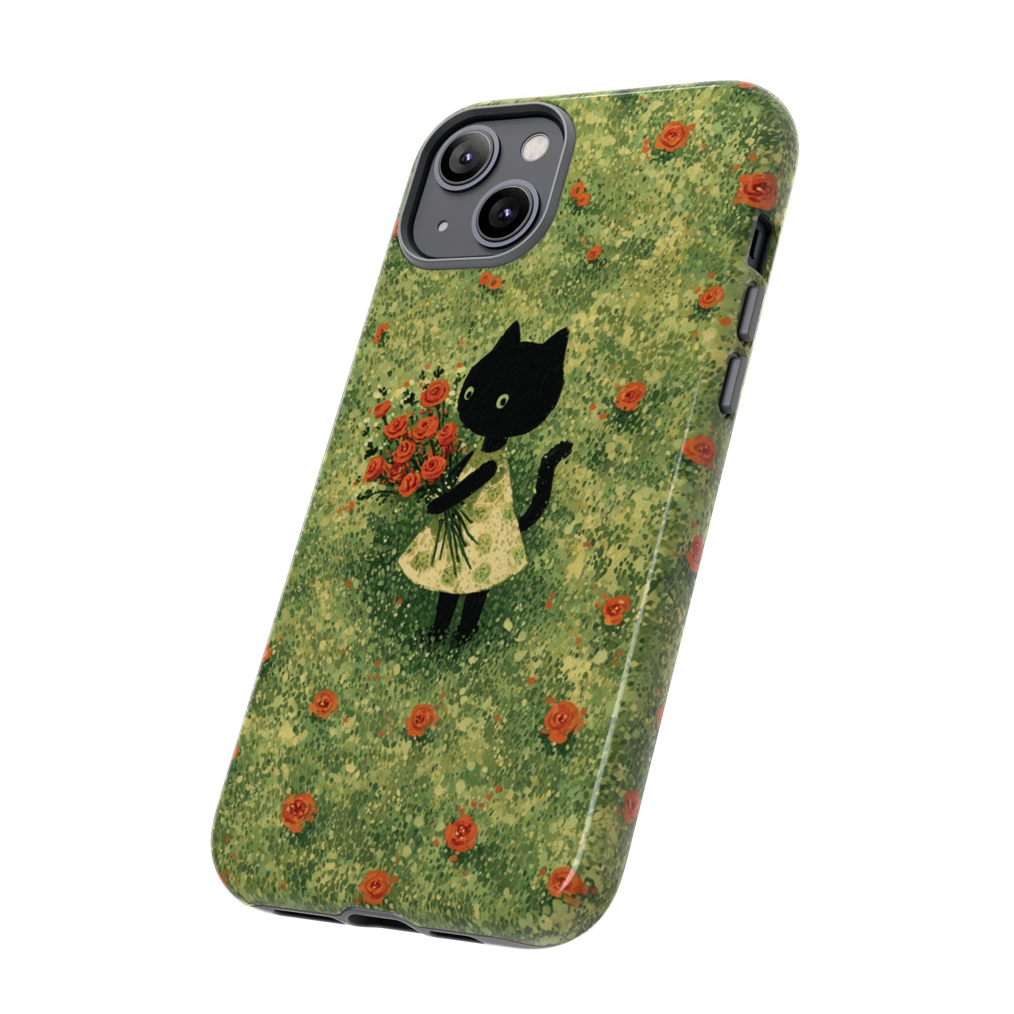 Cute Cat Tough Cases for Cat Lovers, Gifts for Her, Pet Owner Accessories