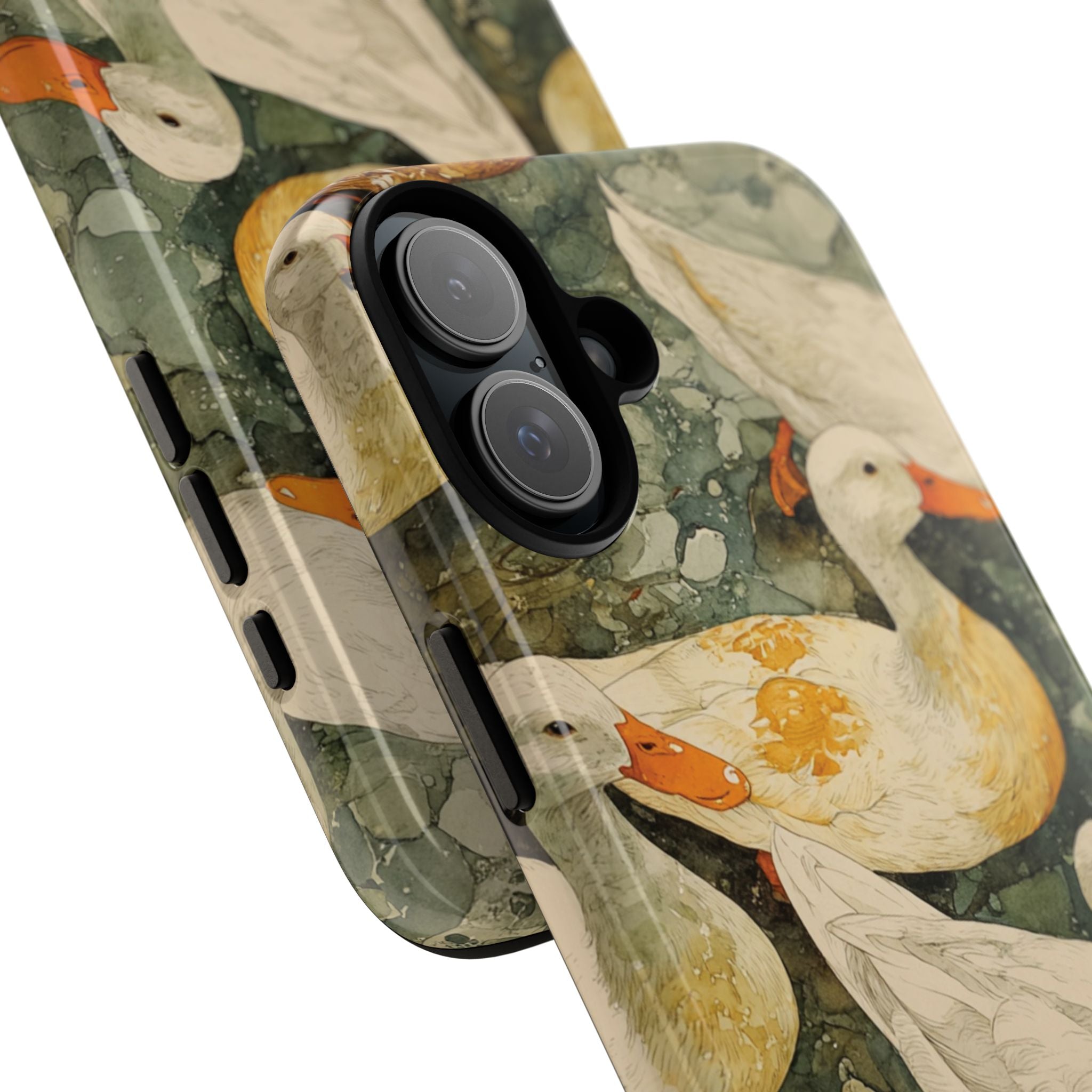 Duck-Themed Phone Case, Quirky Phone Cover, Nature Lover Gift