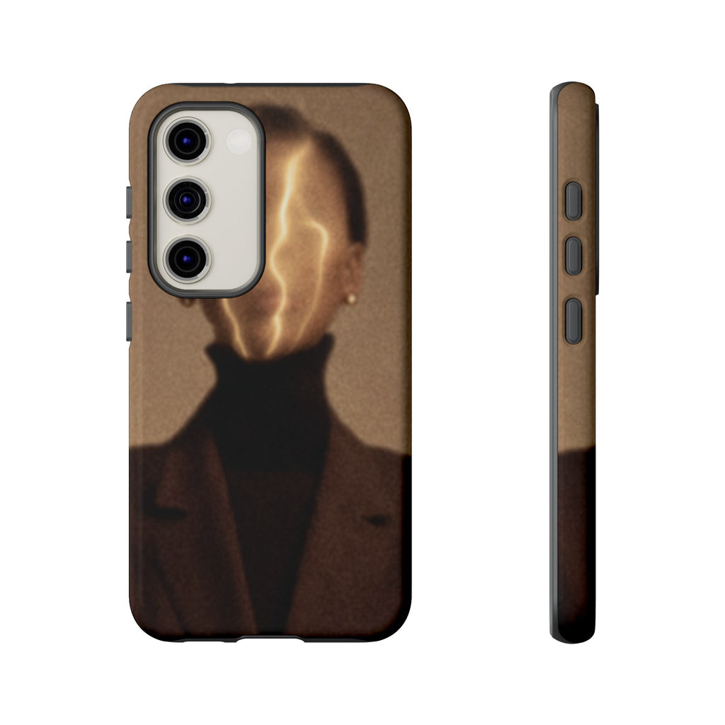 Stylish Phone Case with Artistic Design, Fashion Tech Accessory, Tough Cases