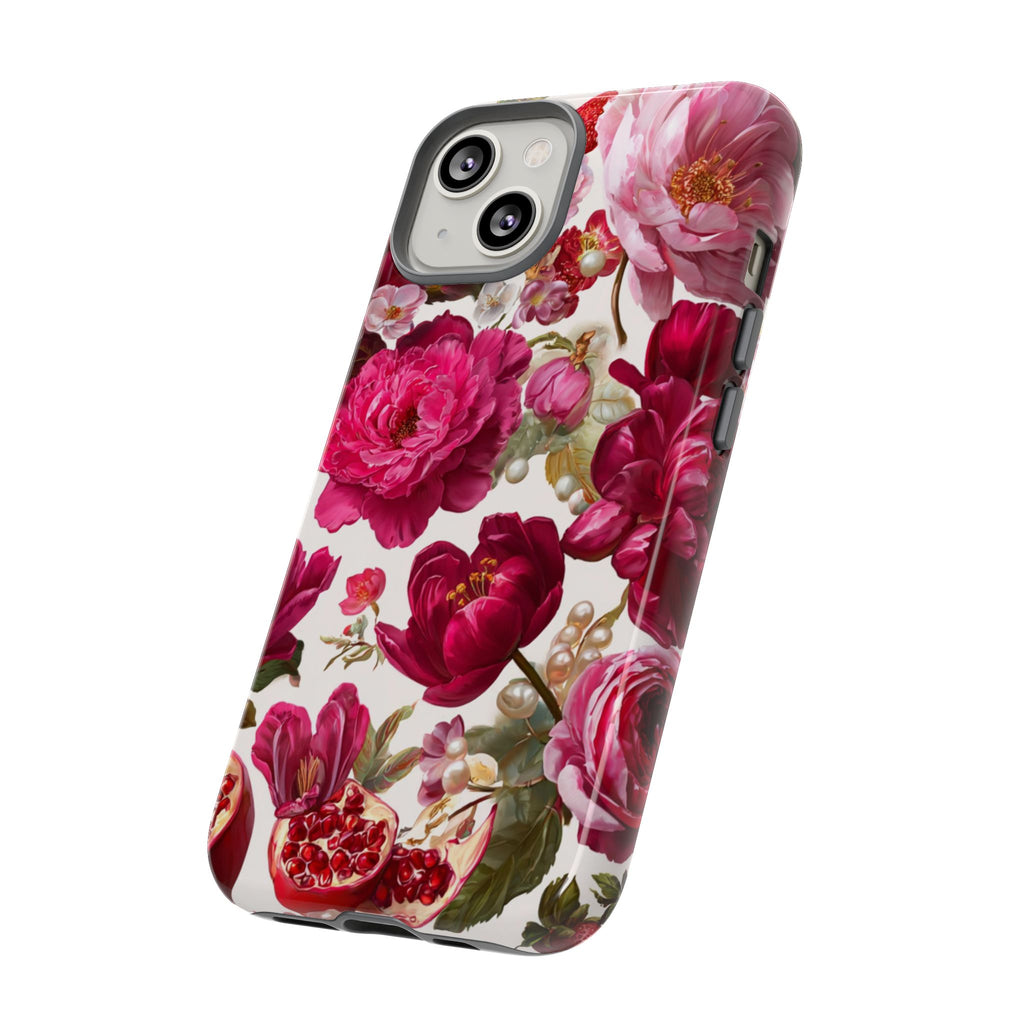 Floral Phone Case, Tough Floral Case, Flower Design