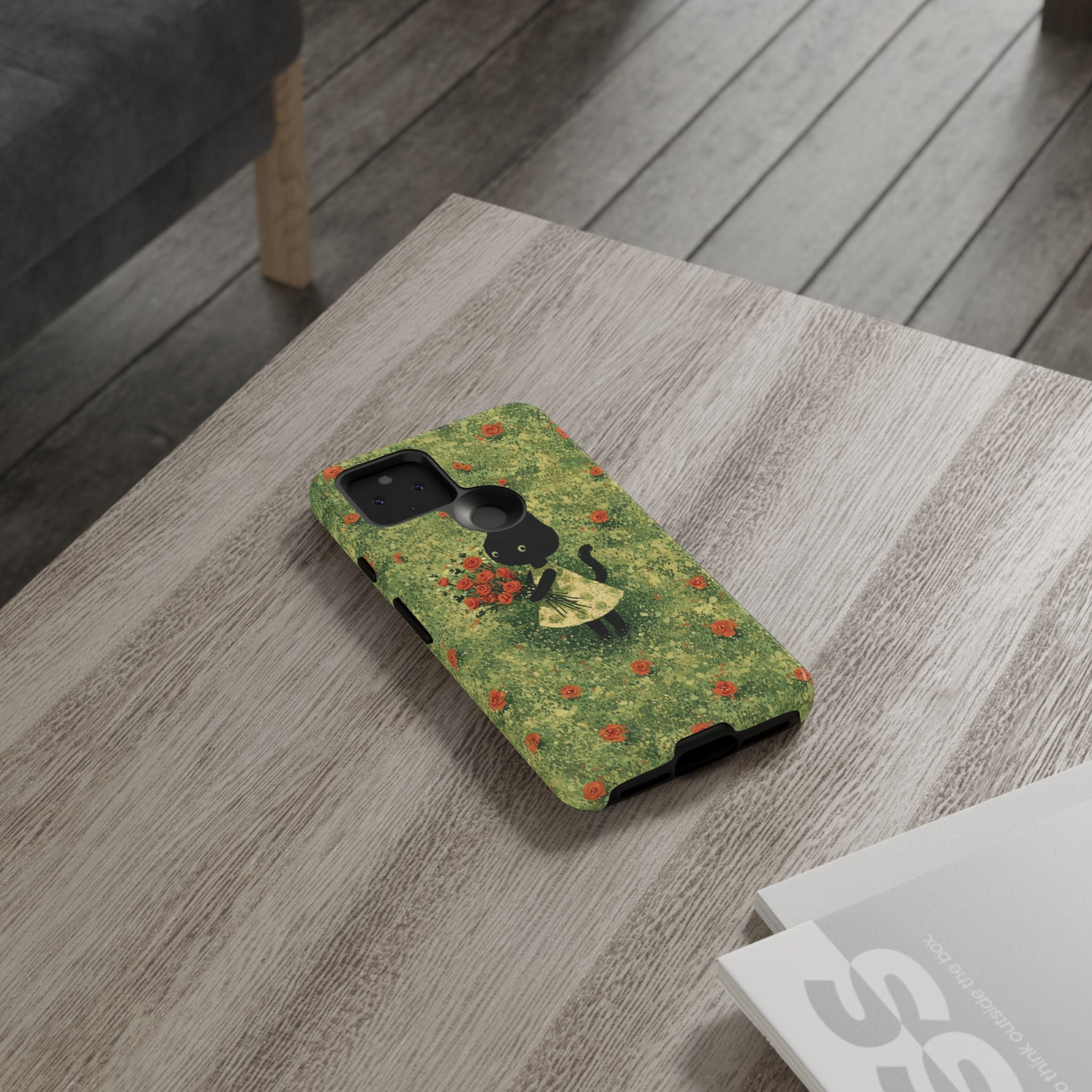 Cute Cat Tough Cases for Cat Lovers, Gifts for Her, Pet Owner Accessories