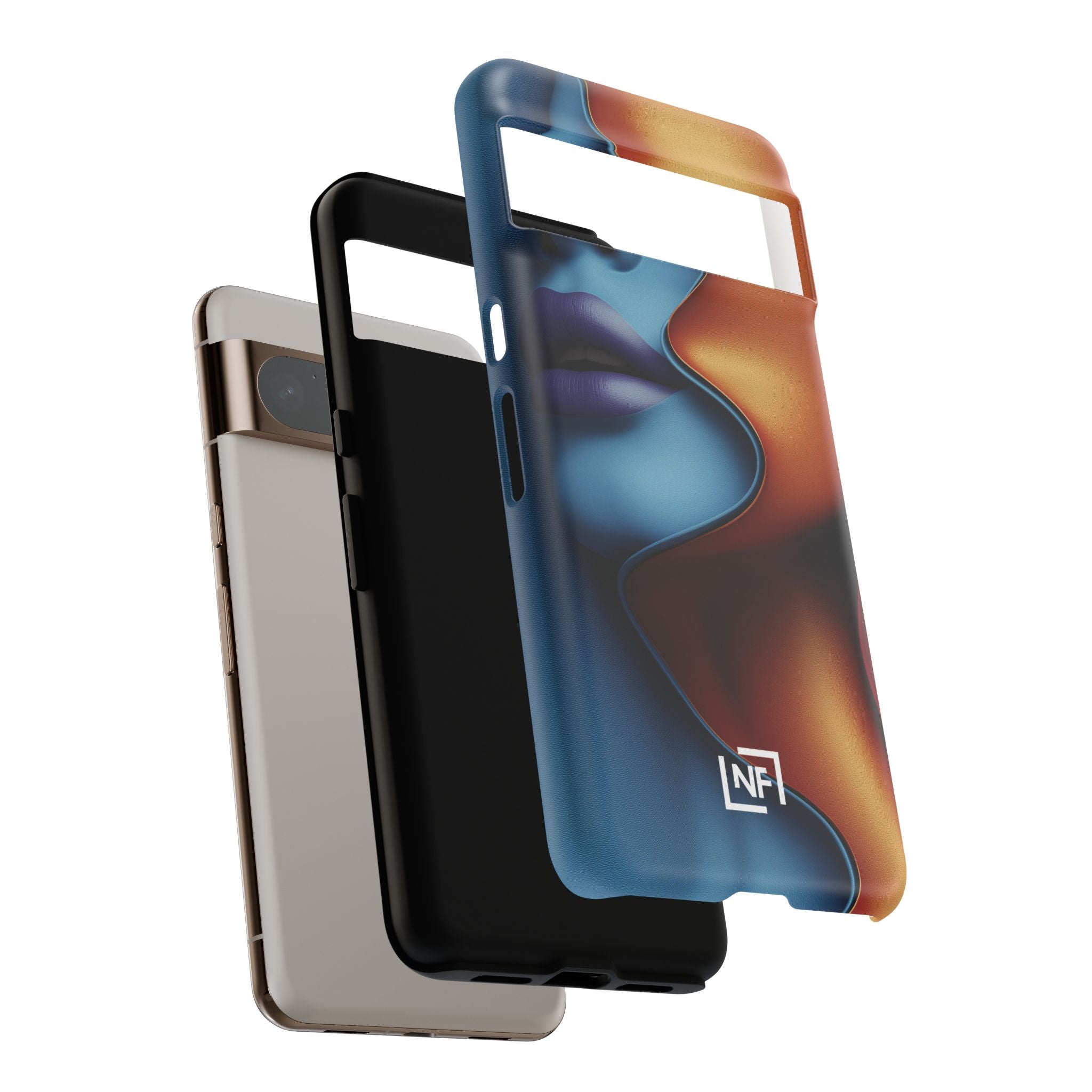 Duality in Motion — Tough Phone Case
