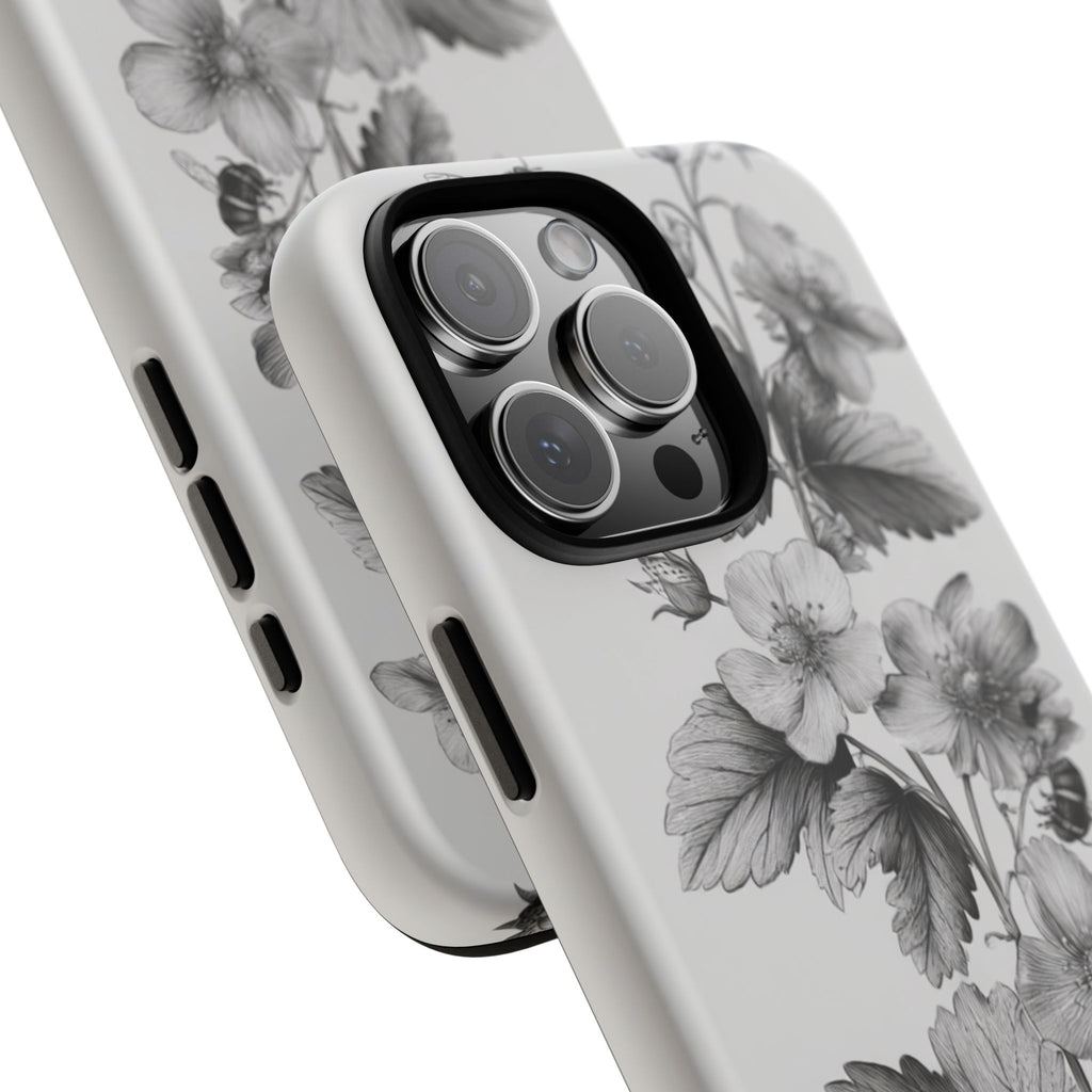 Floral Tough Cases with Floral Design, Gift for Nature Lovers