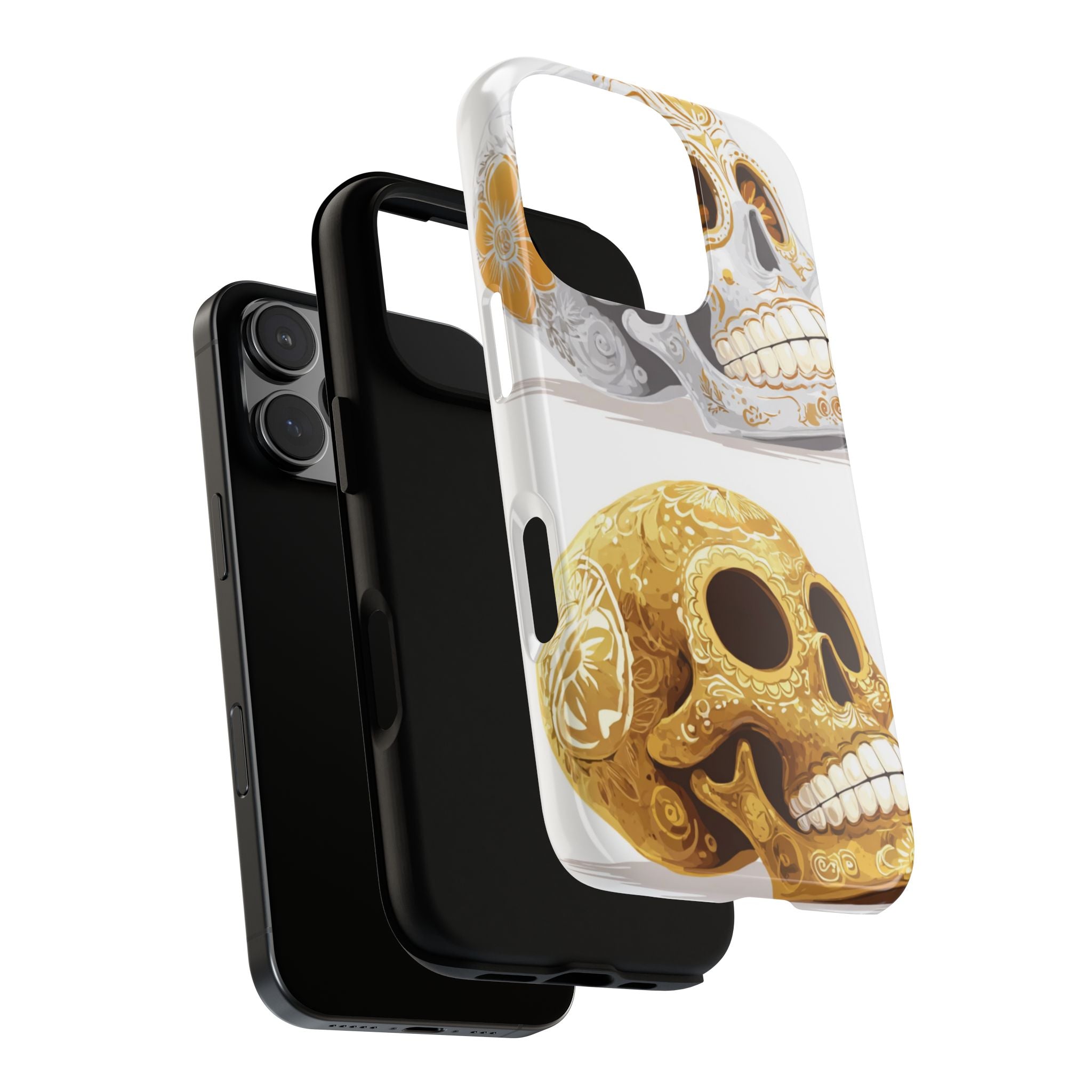 Colorful Skull Candy Phone Case