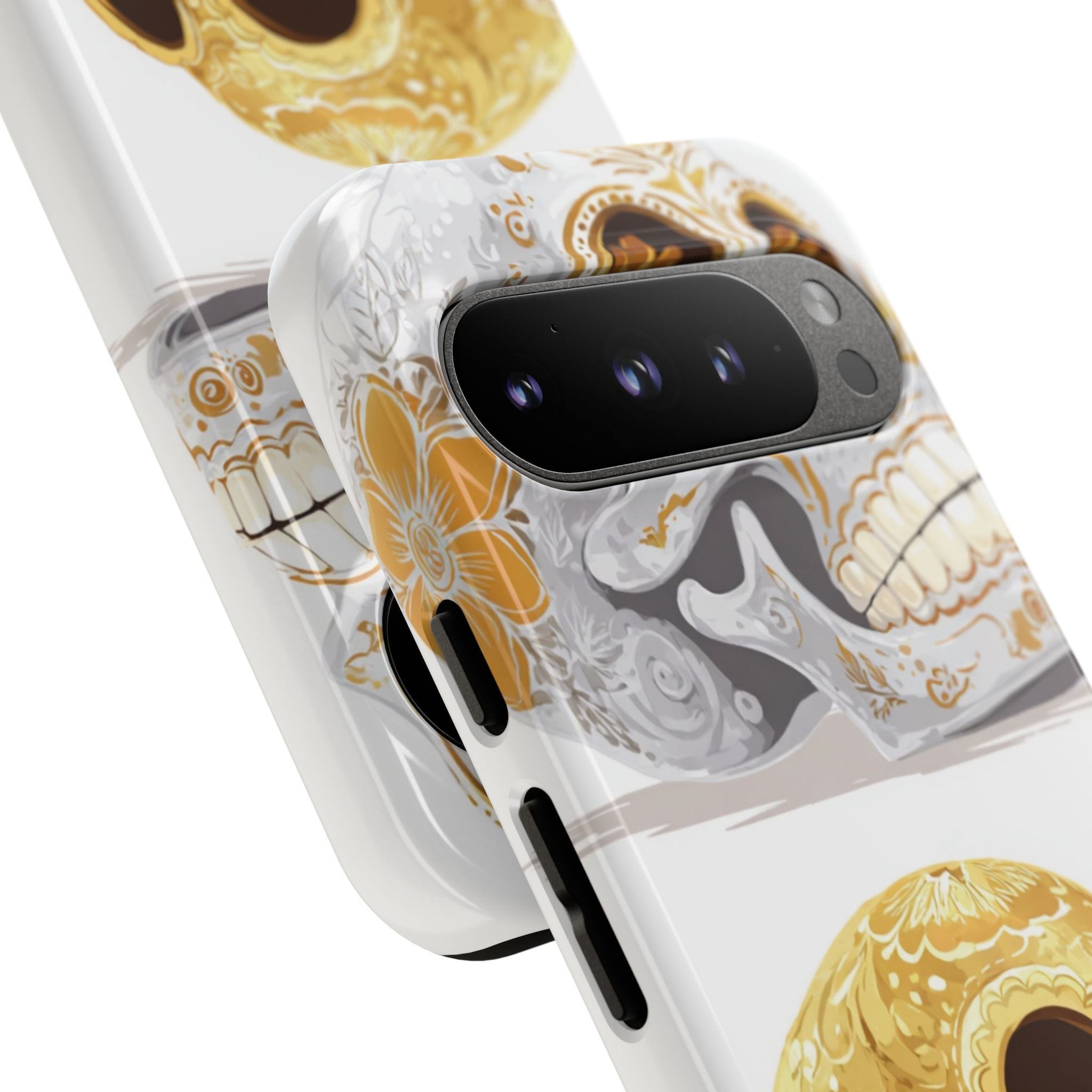 Colorful Skull Candy Phone Case