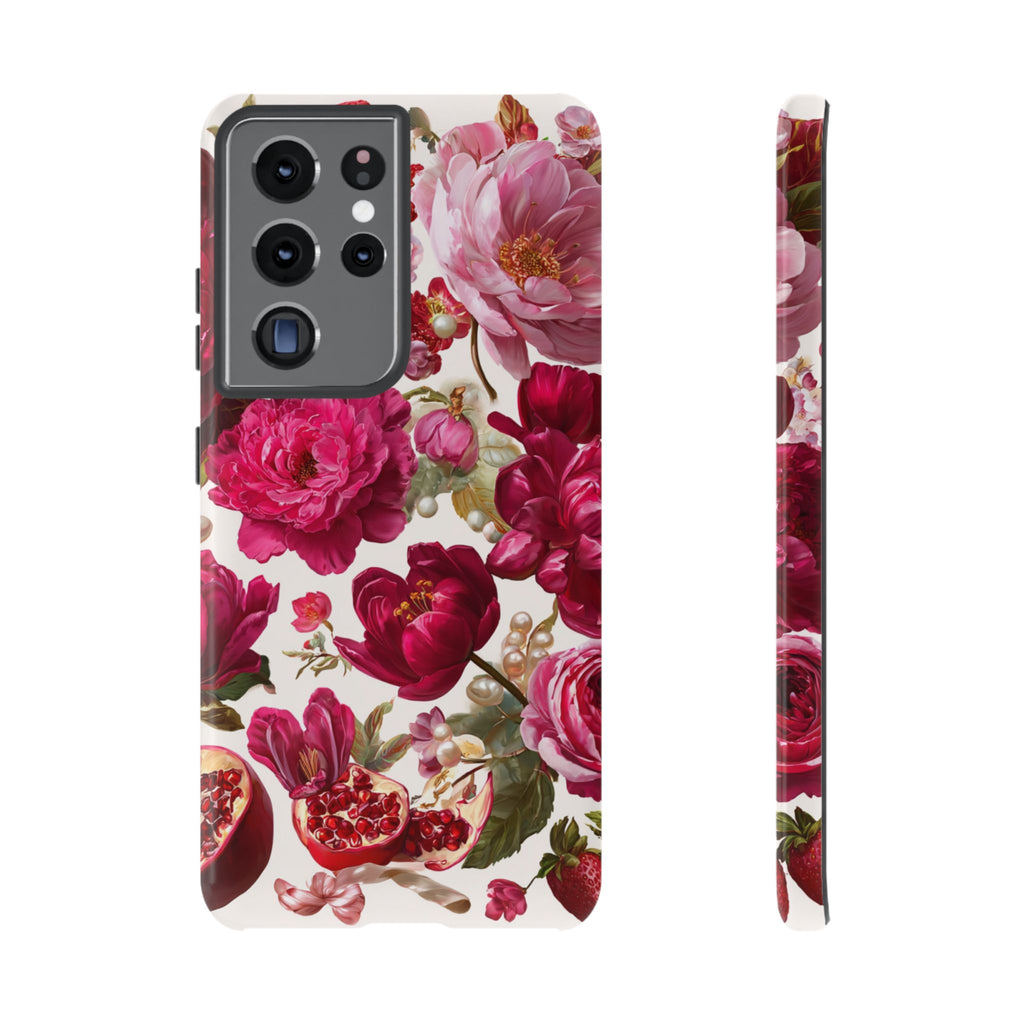Floral Phone Case, Tough Floral Case, Flower Design