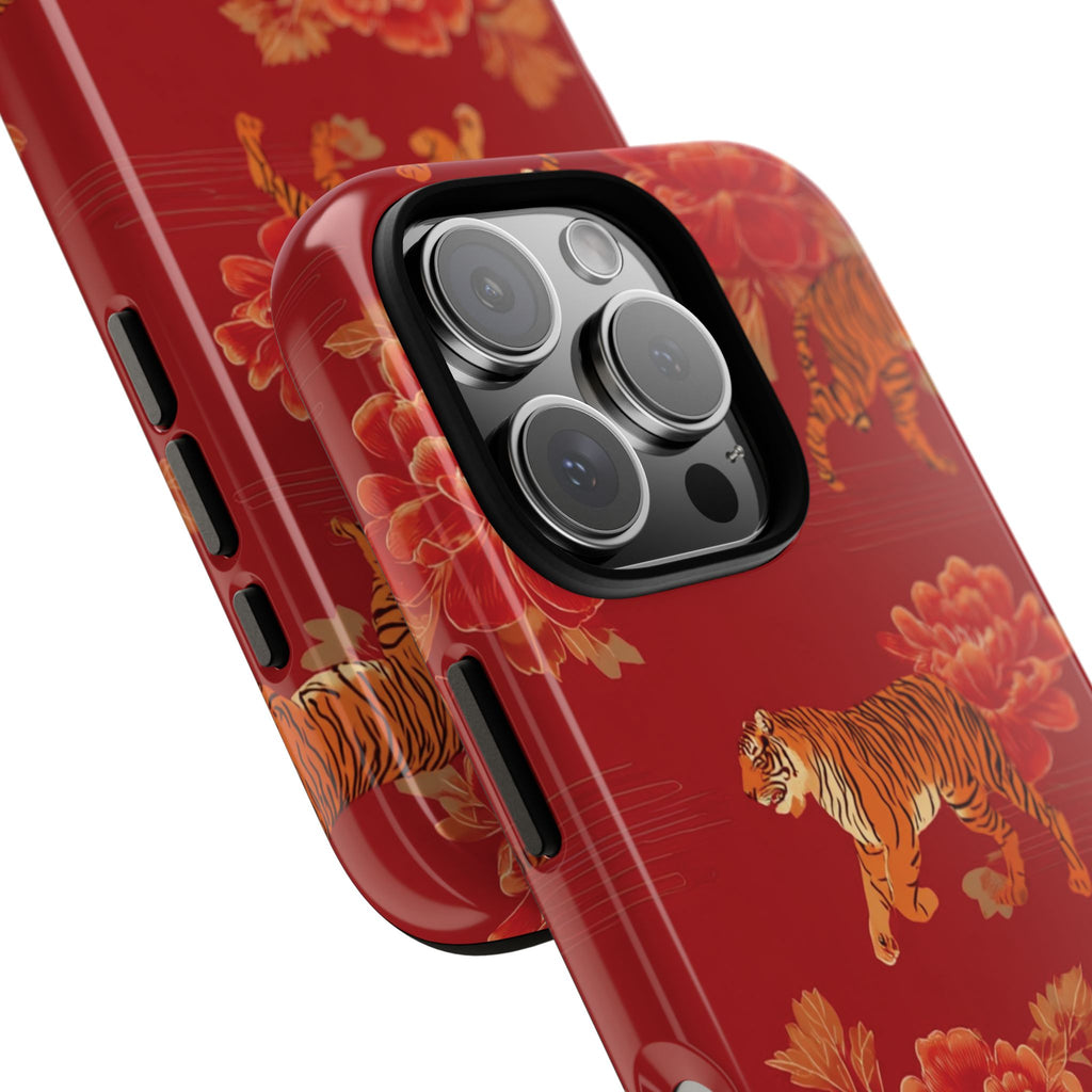 Bold Tiger Phone Case, Wild Animal Lover Gift, Stylish Phone Cover