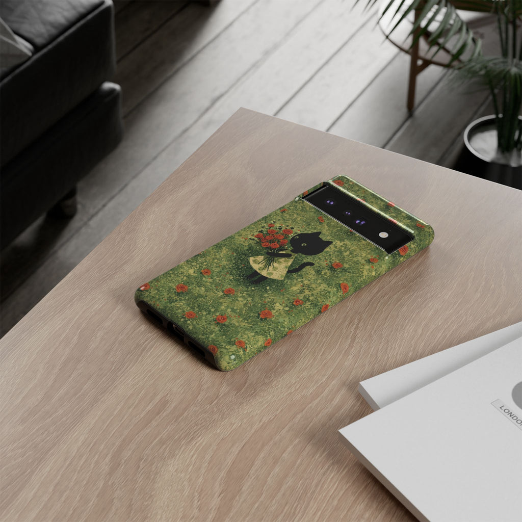 Cute Cat Tough Cases for Cat Lovers, Gifts for Her, Pet Owner Accessories