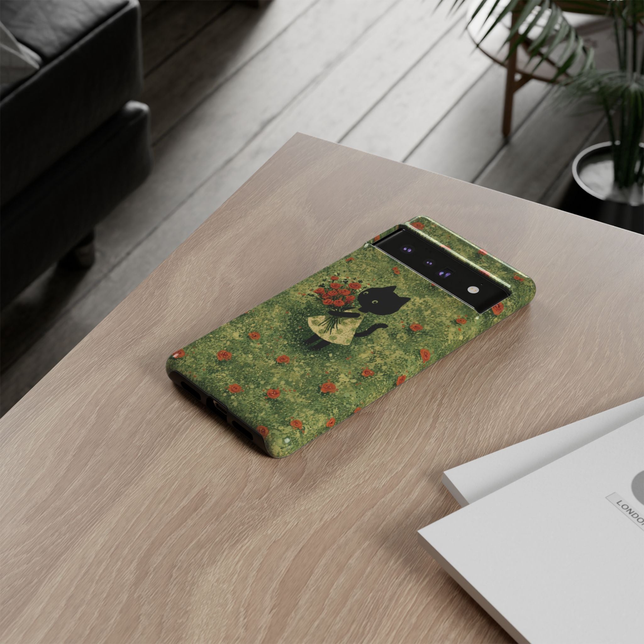 Cute Cat Tough Cases for Cat Lovers, Gifts for Her, Pet Owner Accessories