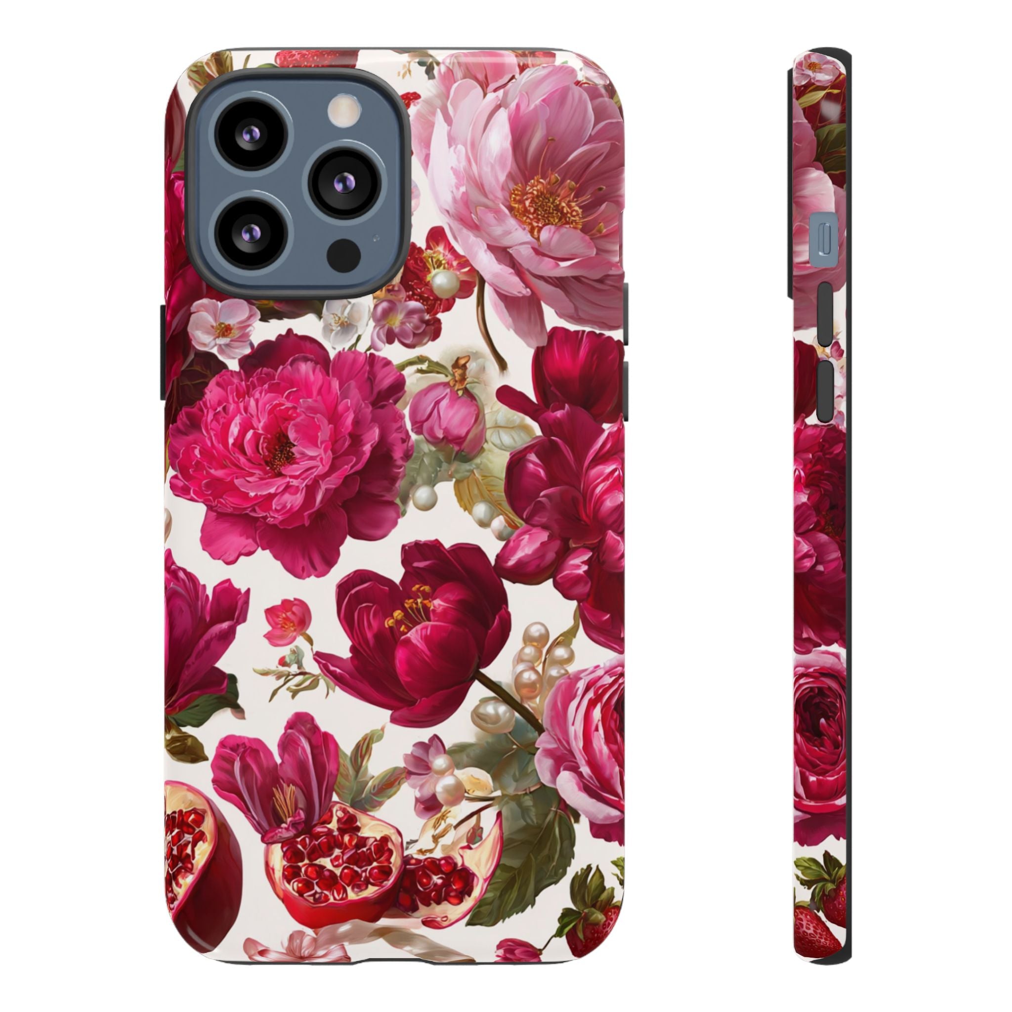 Floral Phone Case, Tough Floral Case, Flower Design
