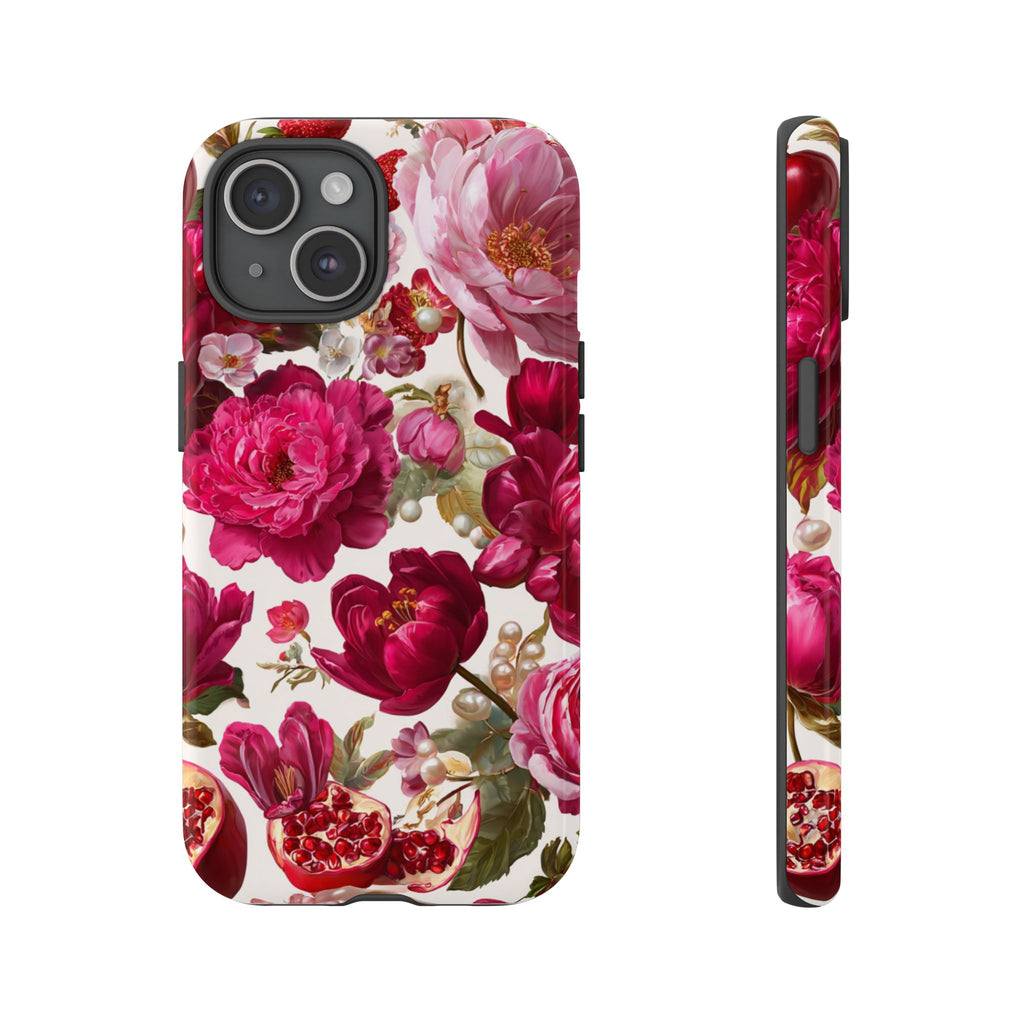 Floral Phone Case, Tough Floral Case, Flower Design