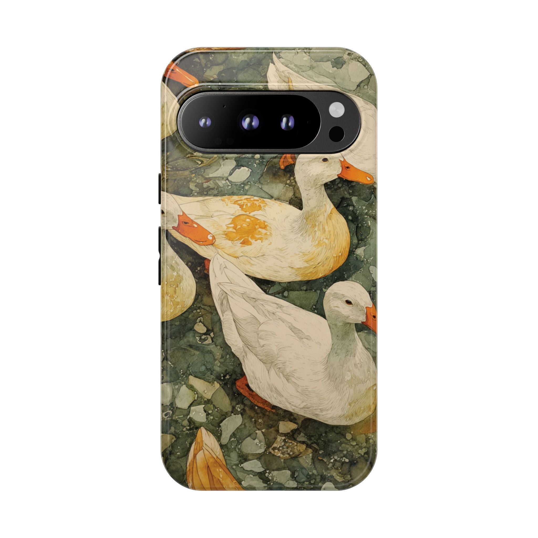 Duck-Themed Phone Case, Quirky Phone Cover, Nature Lover Gift