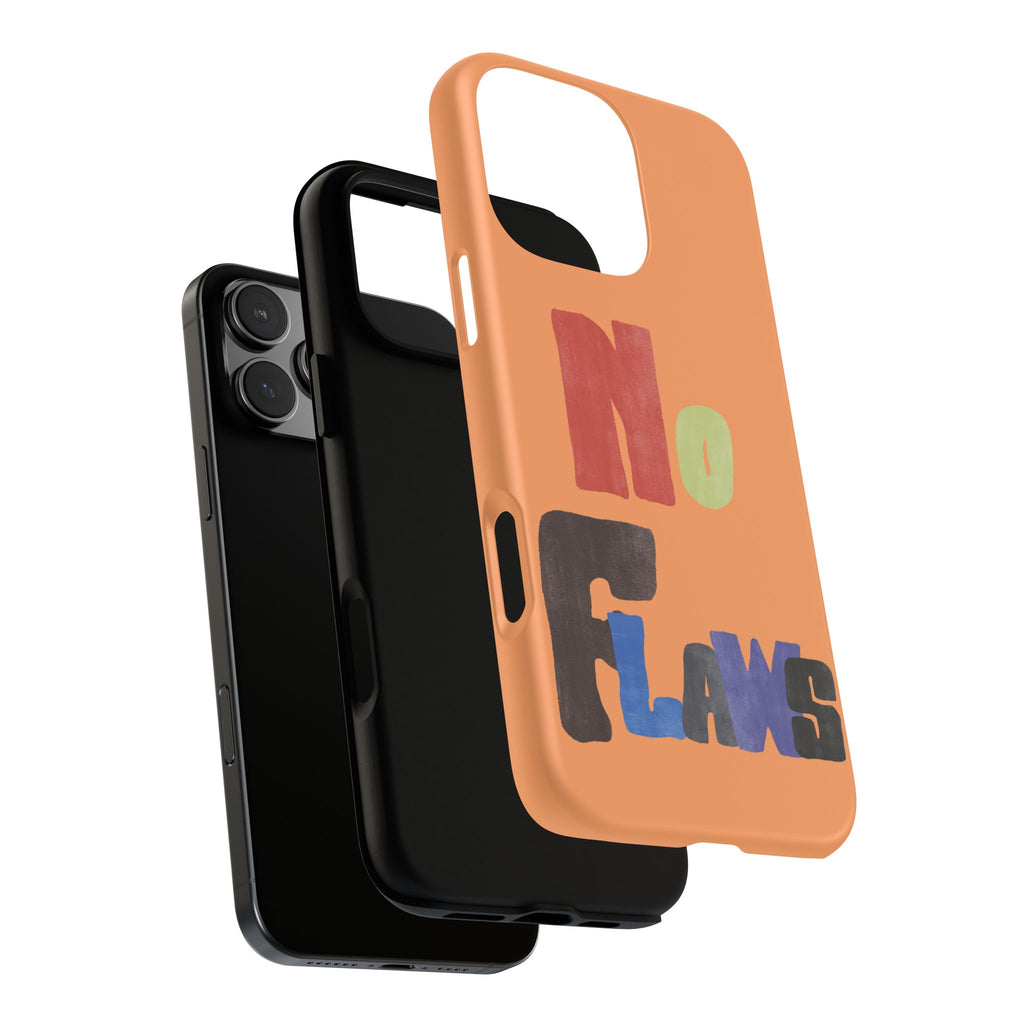 "No Flaws" Retro Hand-Lettered Protective Cover