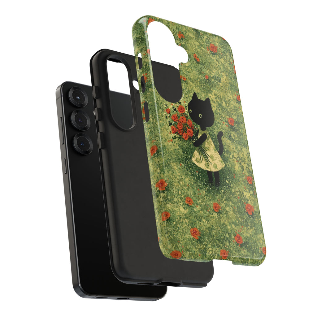 Cute Cat Tough Cases for Cat Lovers, Gifts for Her, Pet Owner Accessories