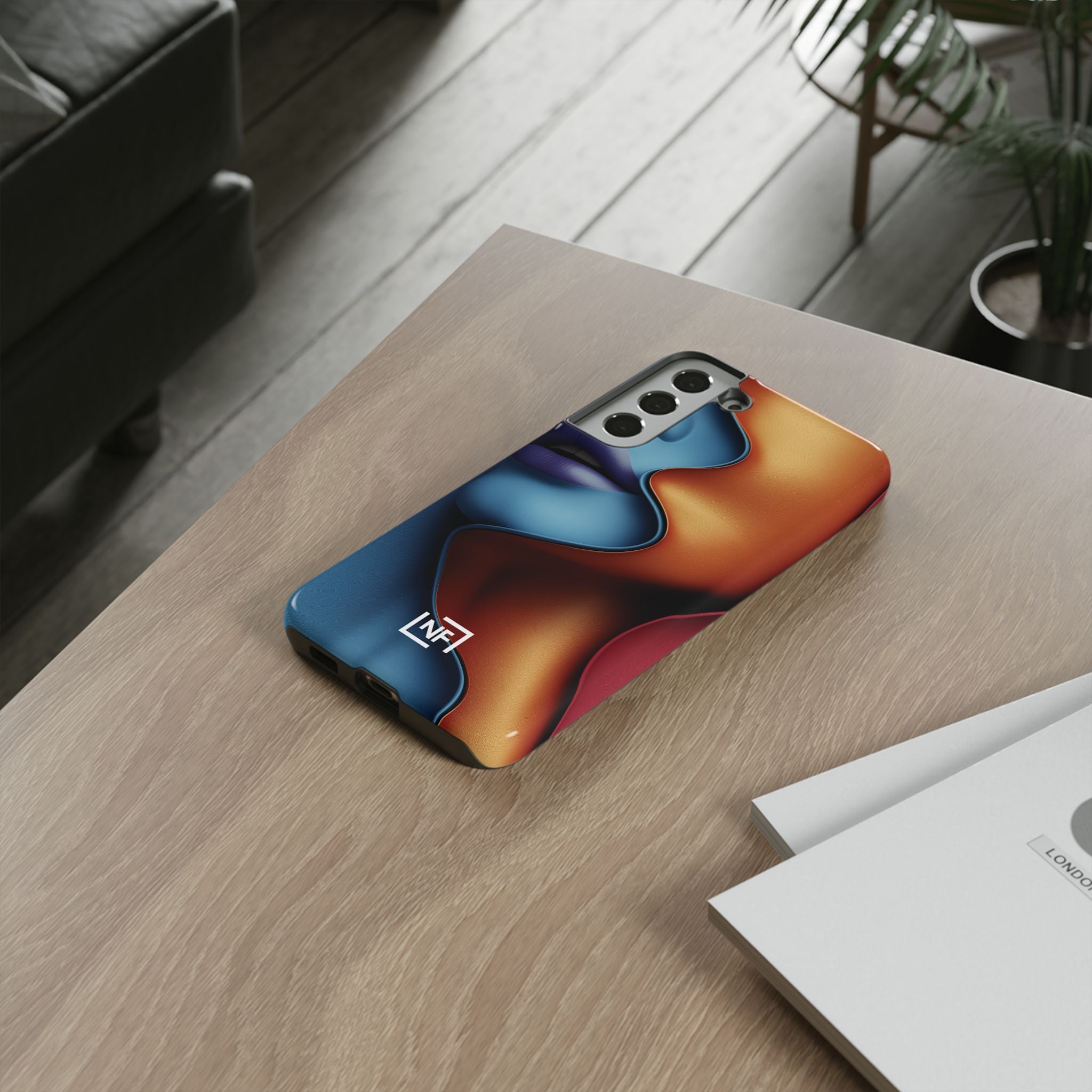 Duality in Motion — Tough Phone Case