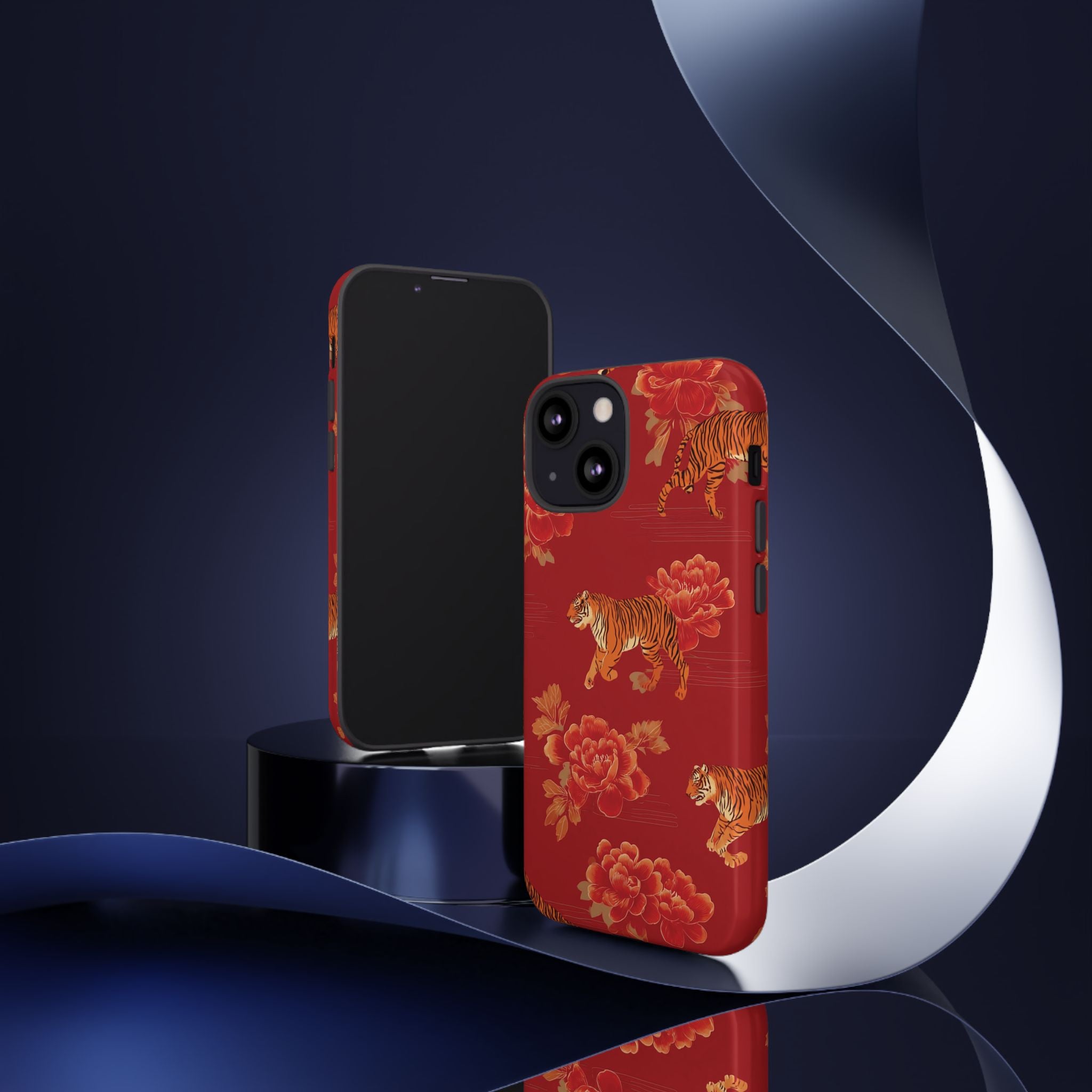 Bold Tiger Phone Case, Wild Animal Lover Gift, Stylish Phone Cover