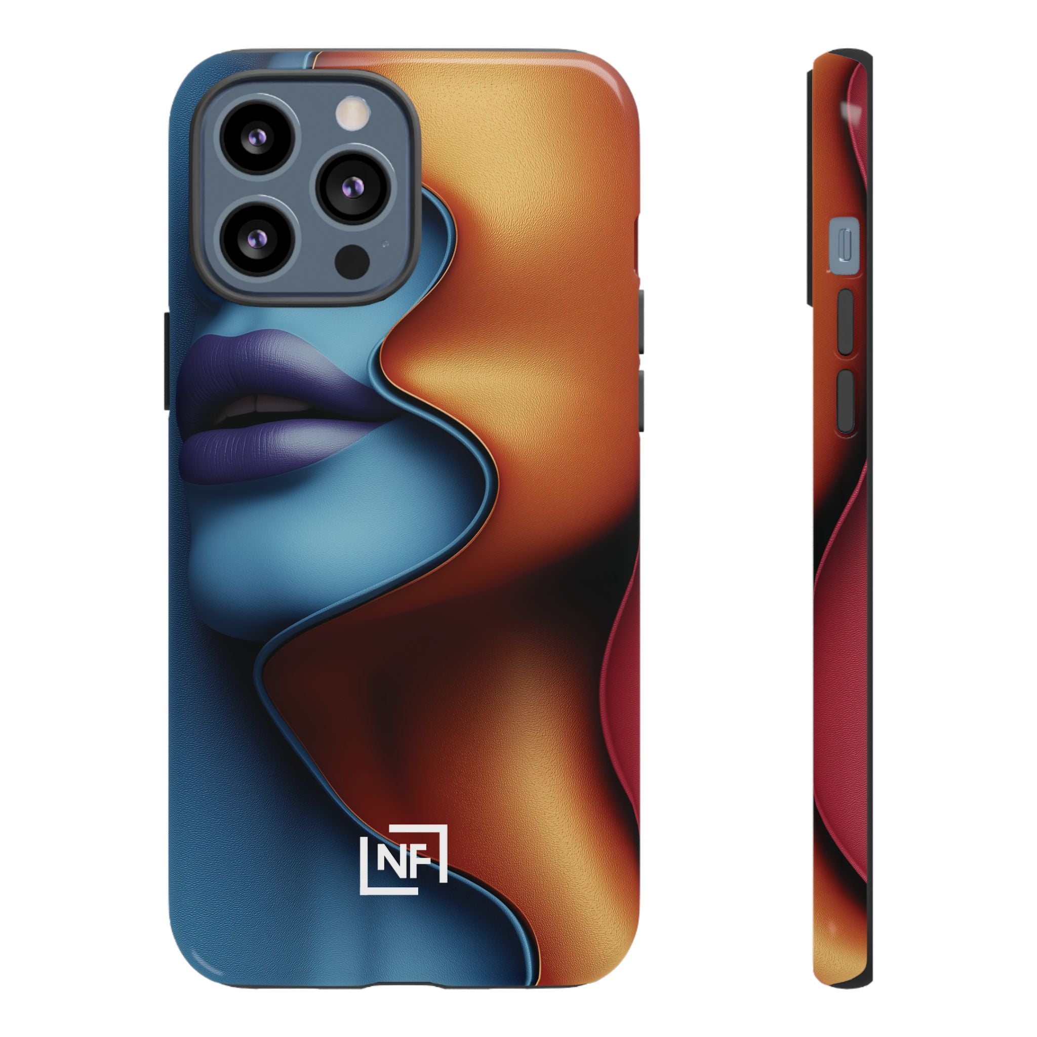 Duality in Motion — Tough Phone Case
