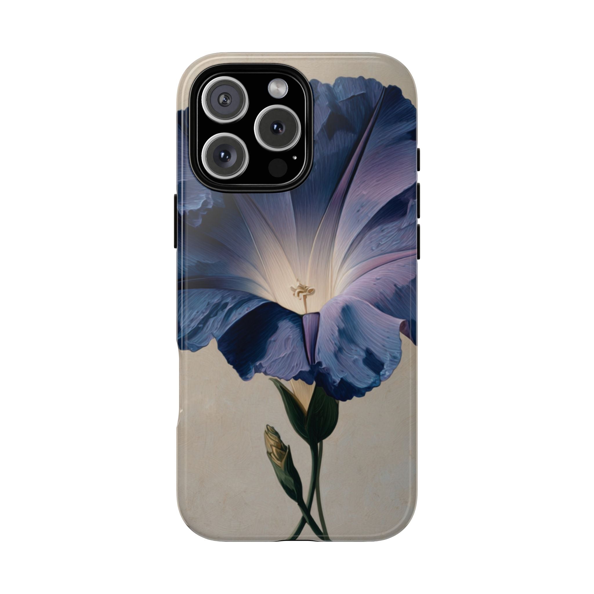 Floral Phone Case, Tough Cases with Purple Flower Design, Phone Accessories