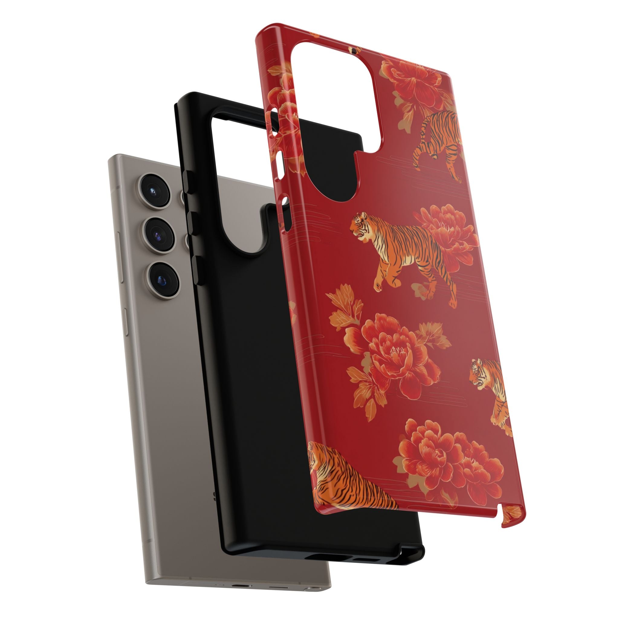 Bold Tiger Phone Case, Wild Animal Lover Gift, Stylish Phone Cover