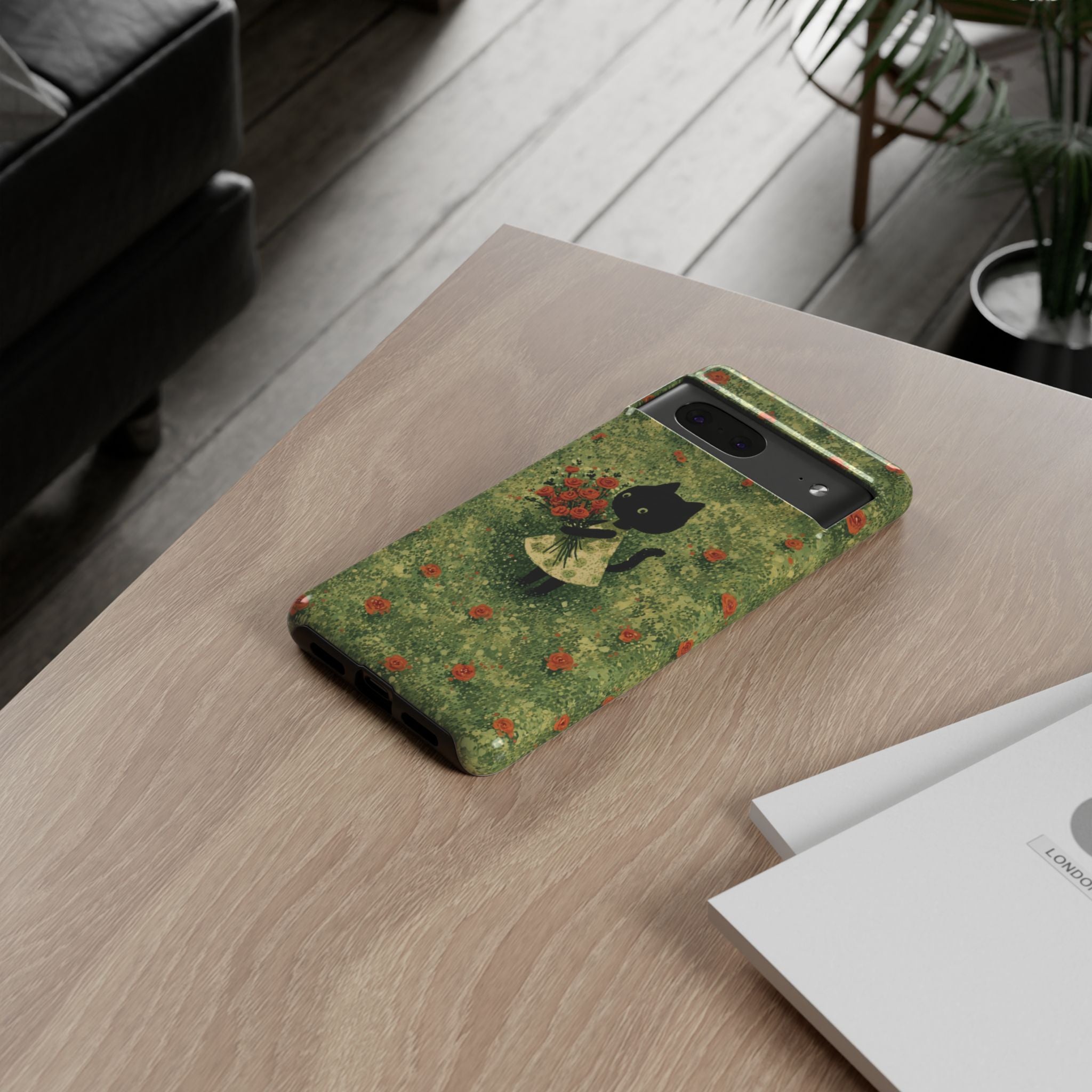 Cute Cat Tough Cases for Cat Lovers, Gifts for Her, Pet Owner Accessories