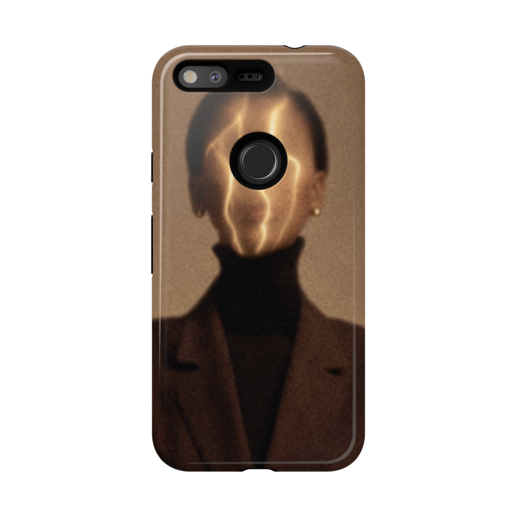 Stylish Phone Case with Artistic Design, Fashion Tech Accessory, Tough Cases