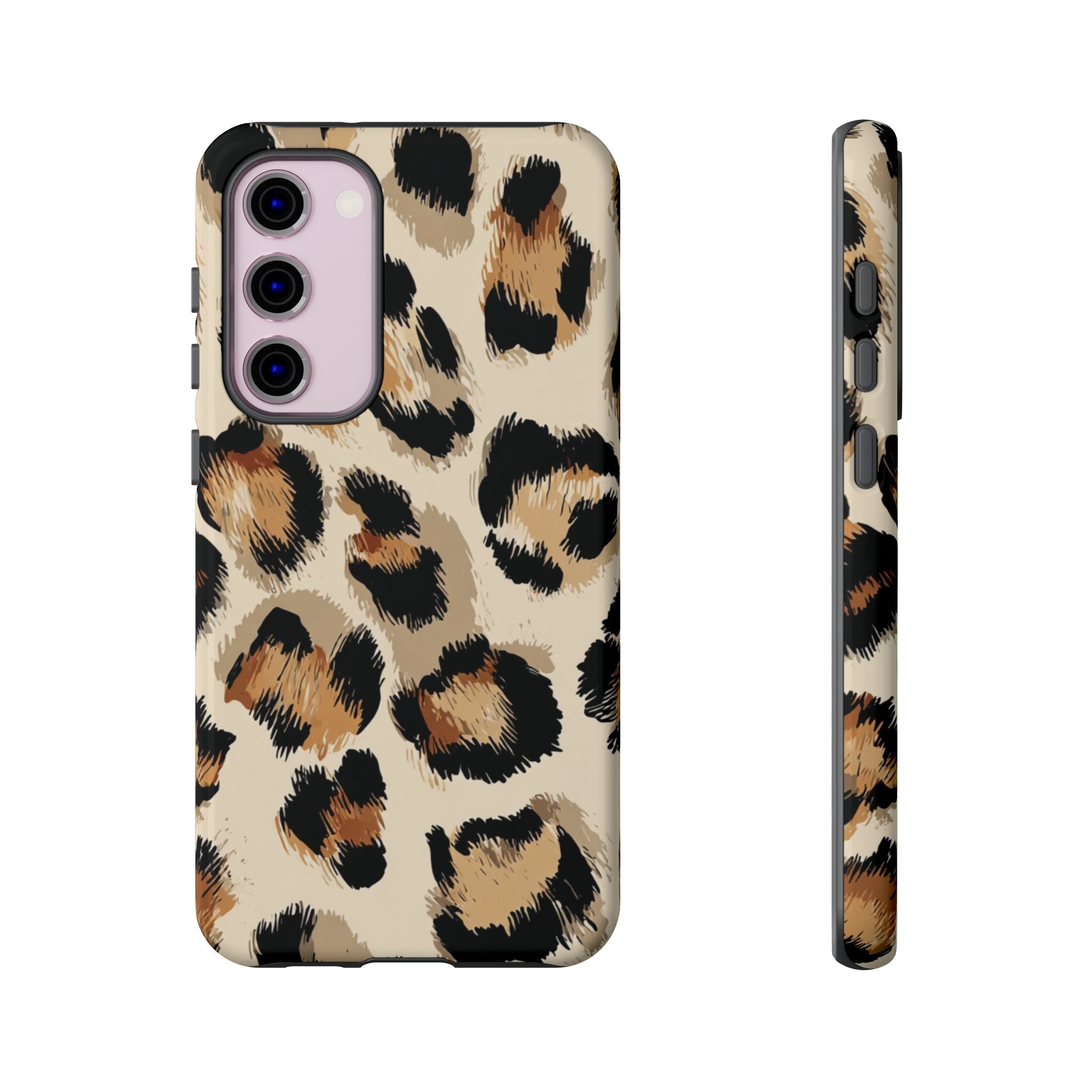 Stylish Leopard Print Phone Case, Animal Print, Tough Case, Gift for Her