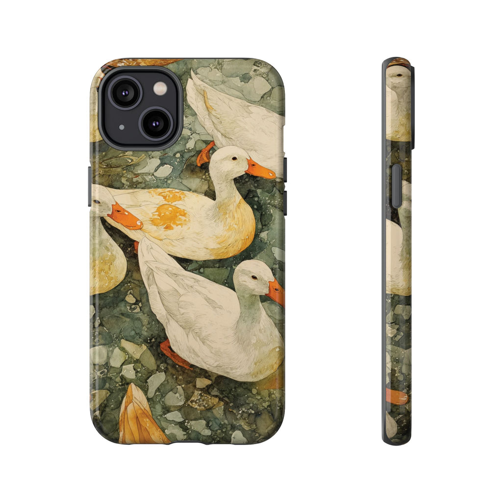 Duck-Themed Phone Case, Quirky Phone Cover, Nature Lover Gift
