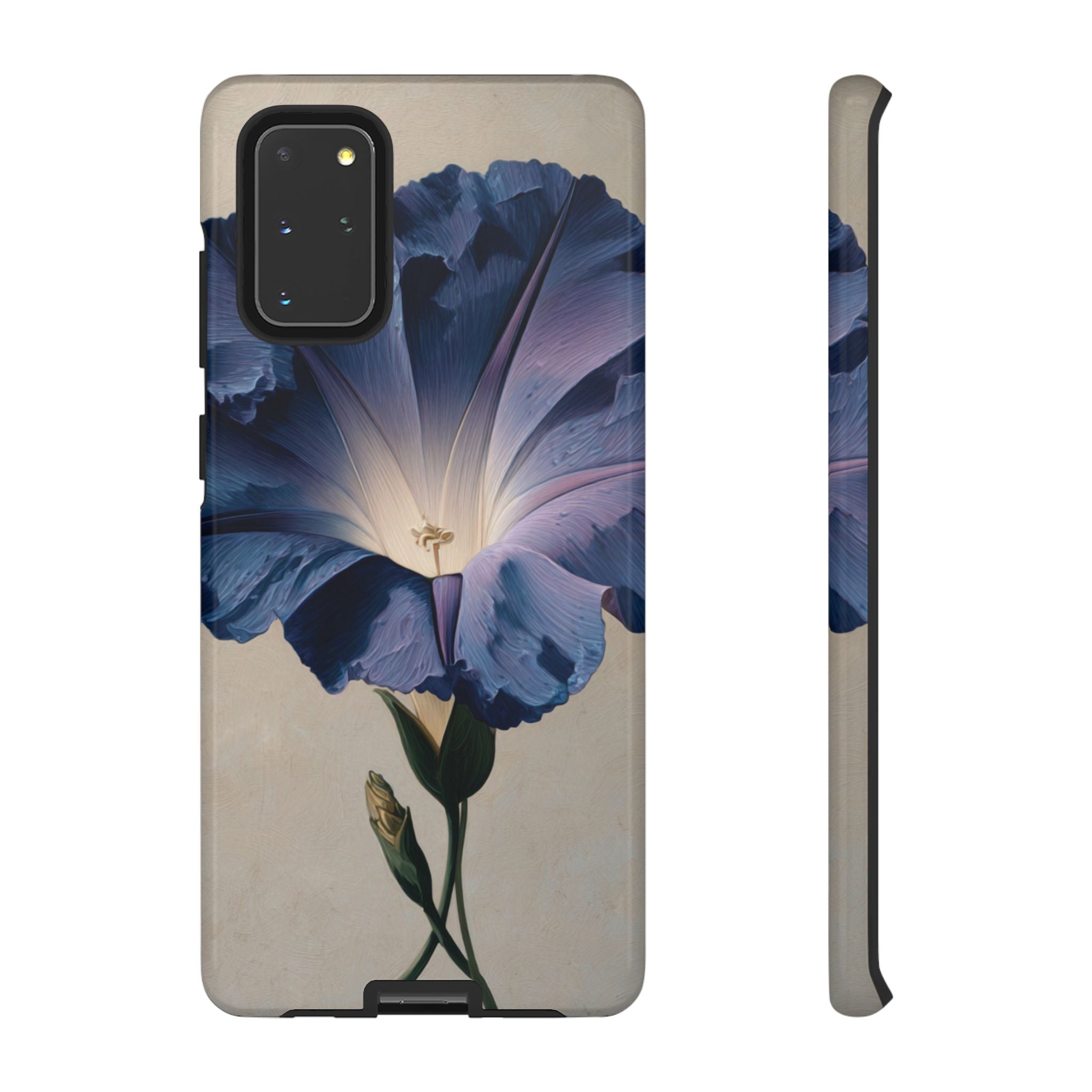 Floral Phone Case, Tough Cases with Purple Flower Design, Phone Accessories