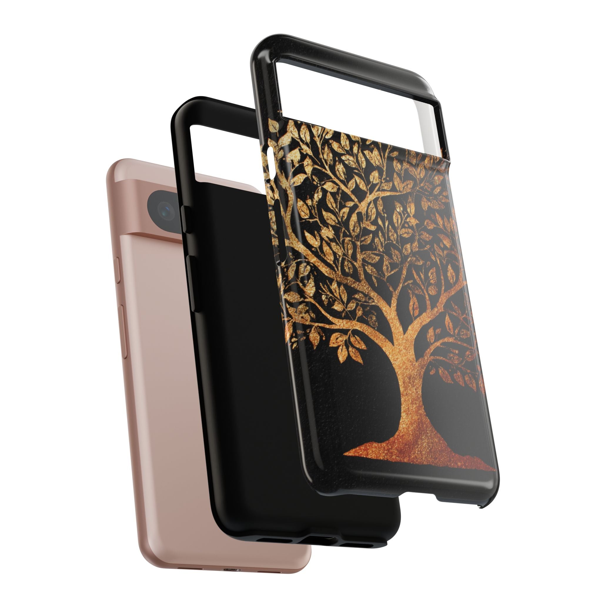 Golden Tree Phone Case, Tough Cases, Nature Lover Gift