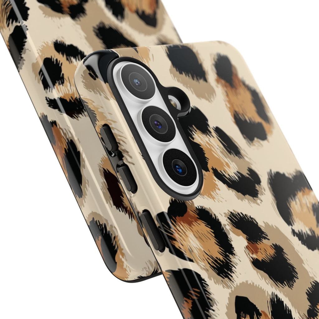 Stylish Leopard Print Phone Case, Animal Print, Tough Case, Gift for Her