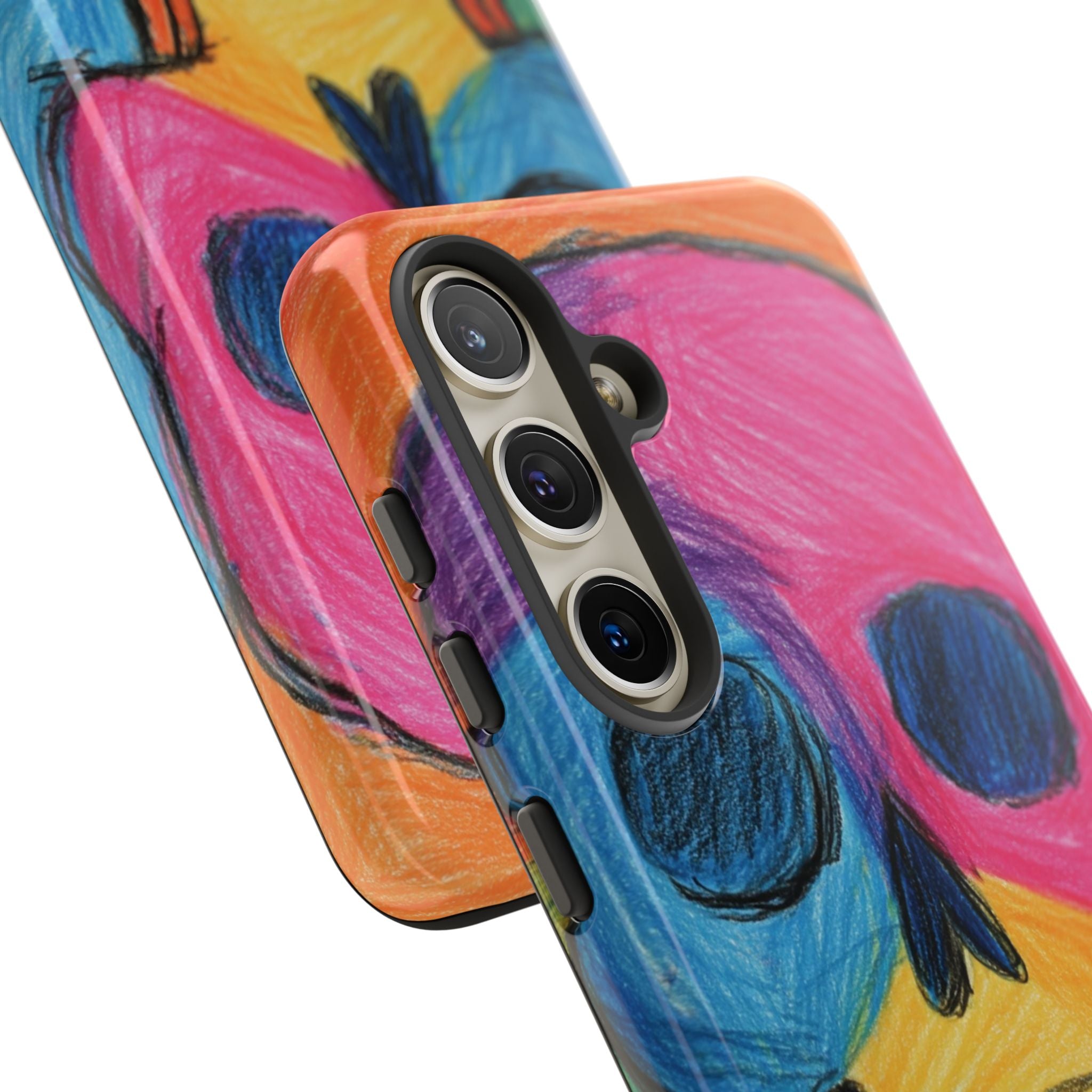 Vibrant Skull Phone Case | Tough Cases, Colorful Design, Unique Art Phone Cover