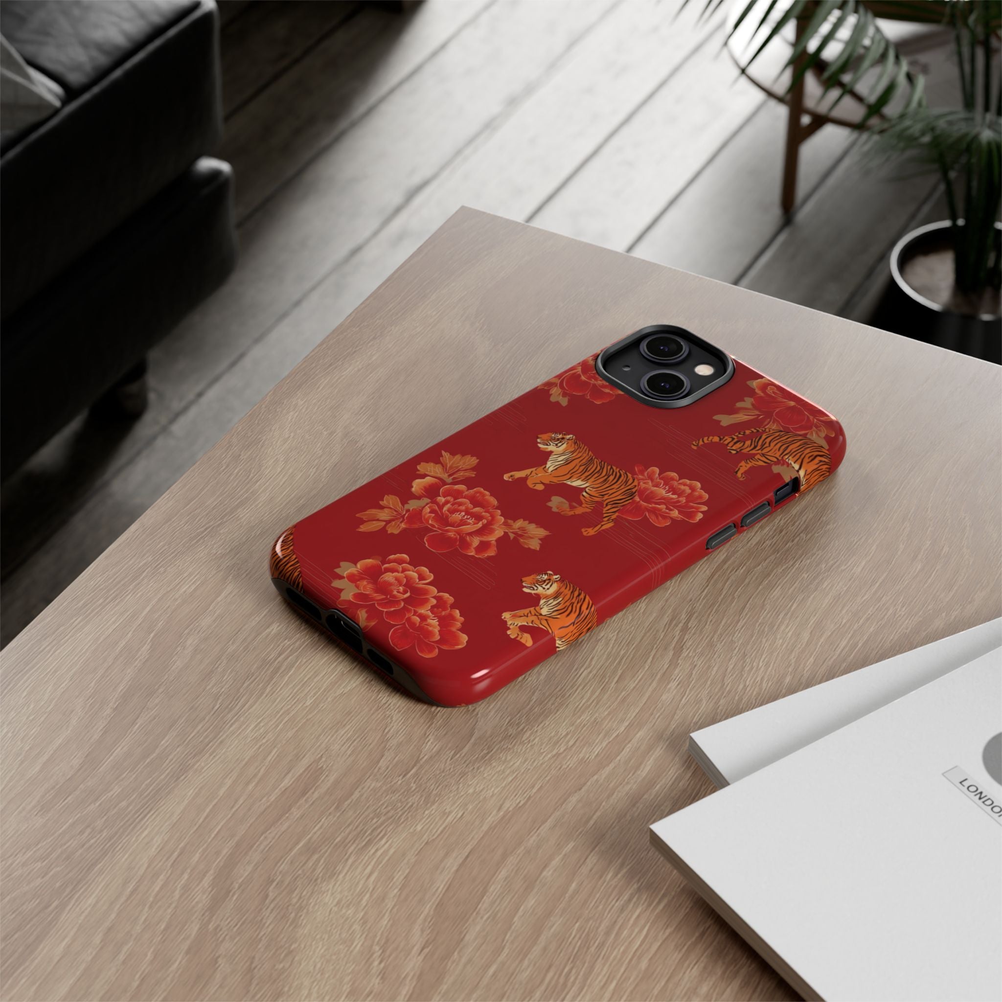Bold Tiger Phone Case, Wild Animal Lover Gift, Stylish Phone Cover