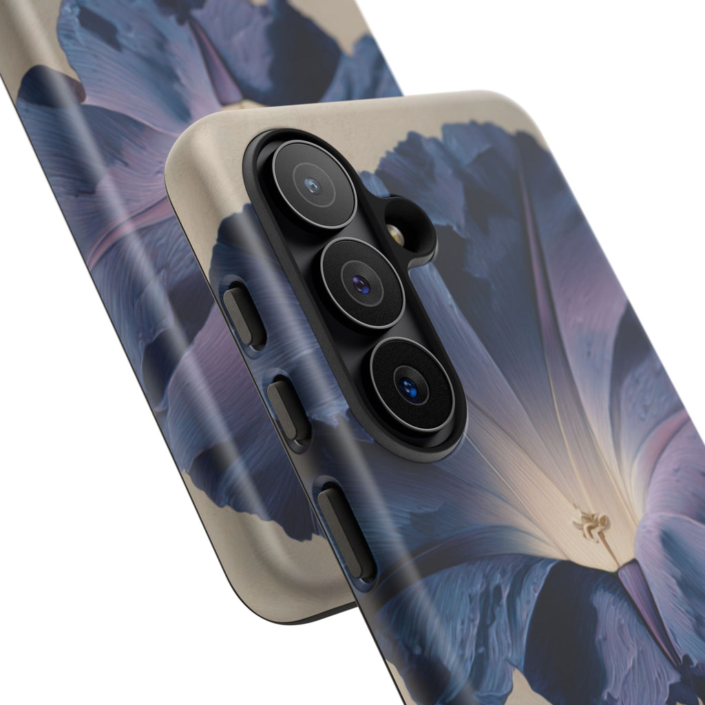 Floral Phone Case, Tough Cases with Purple Flower Design, Phone Accessories