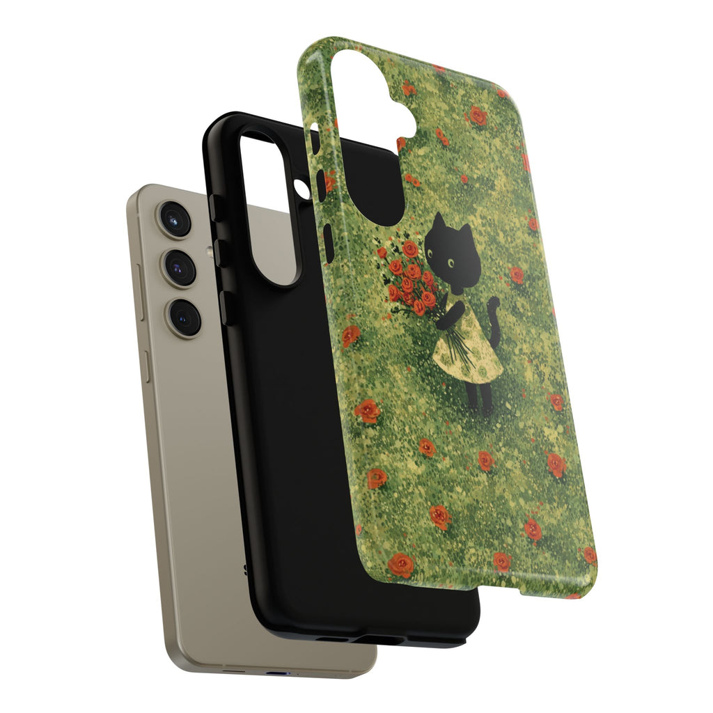 Cute Cat Tough Cases for Cat Lovers, Gifts for Her, Pet Owner Accessories