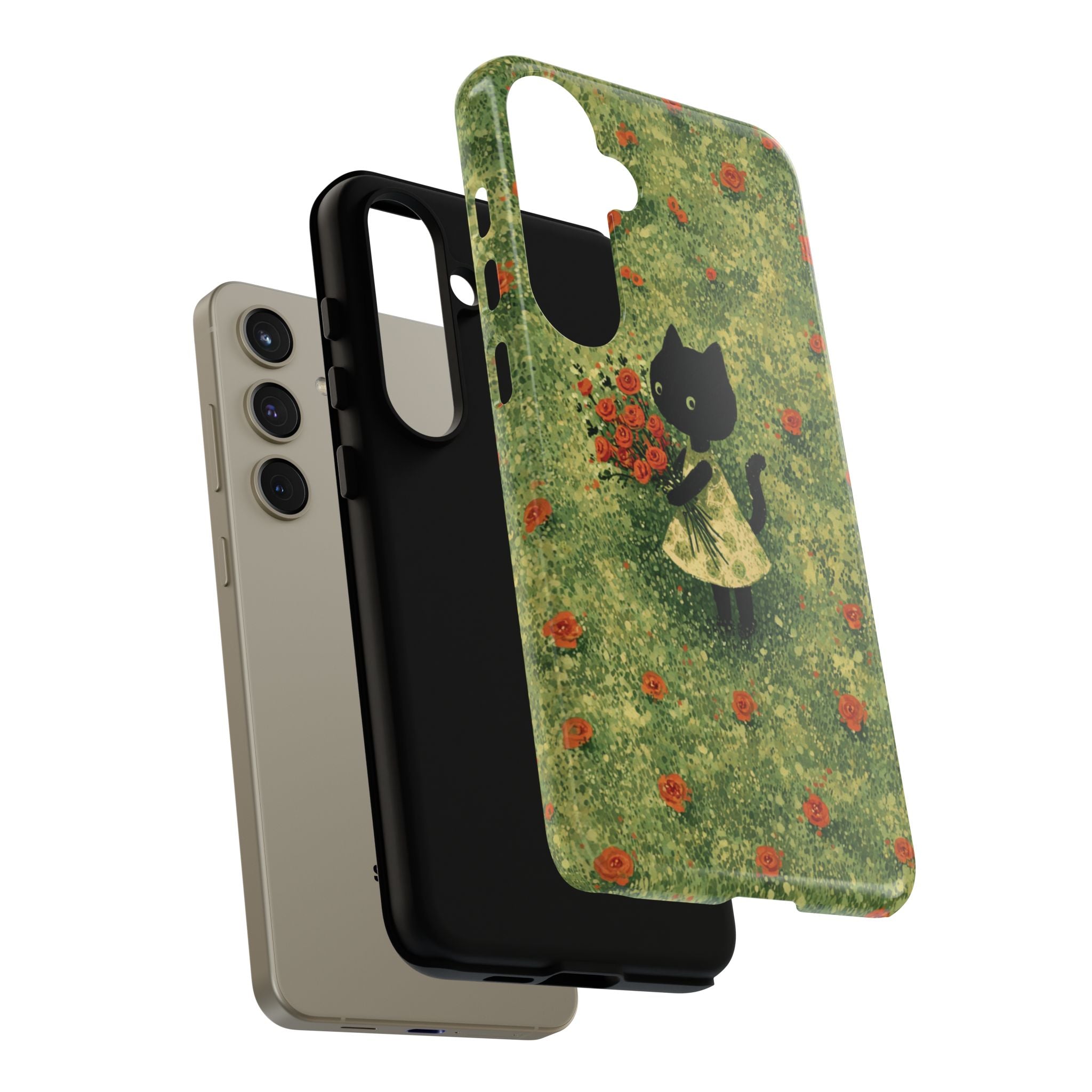 Cute Cat Tough Cases for Cat Lovers, Gifts for Her, Pet Owner Accessories