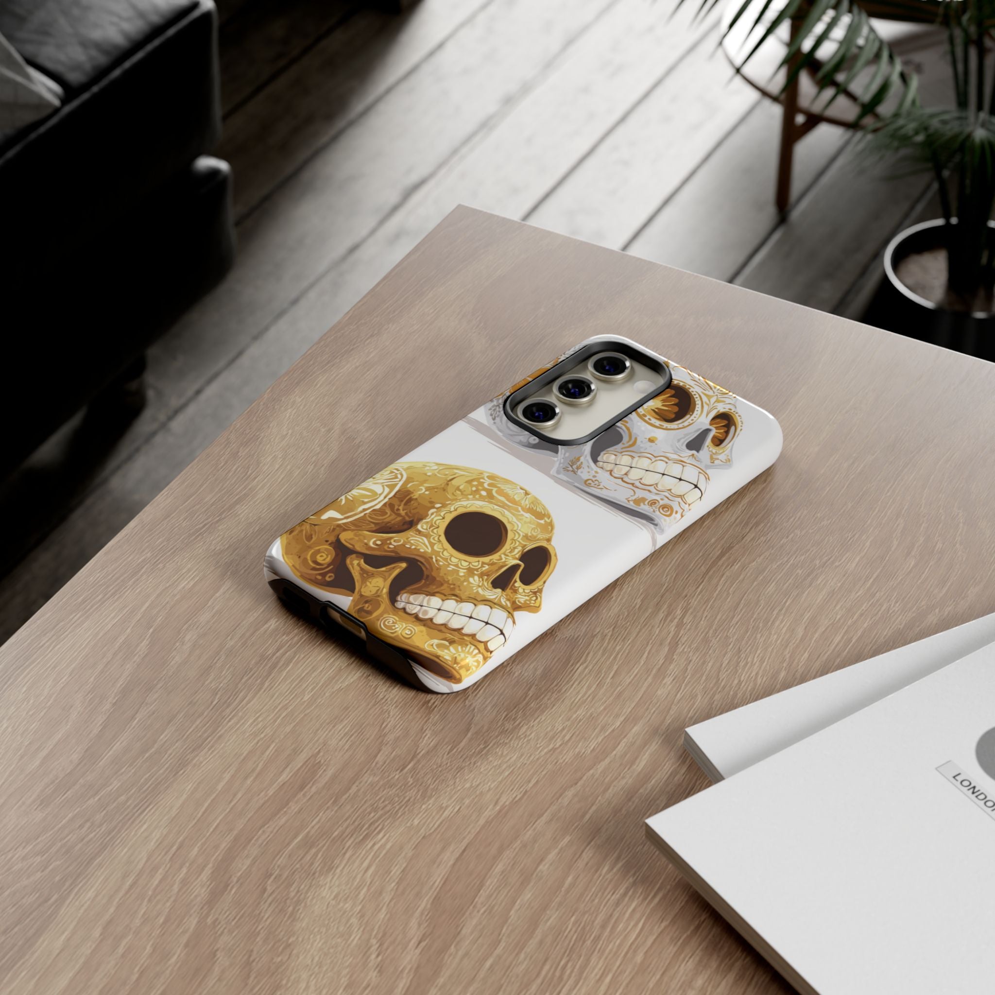 Colorful Skull Candy Phone Case