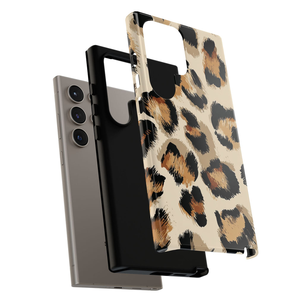 Stylish Leopard Print Phone Case, Animal Print, Tough Case, Gift for Her